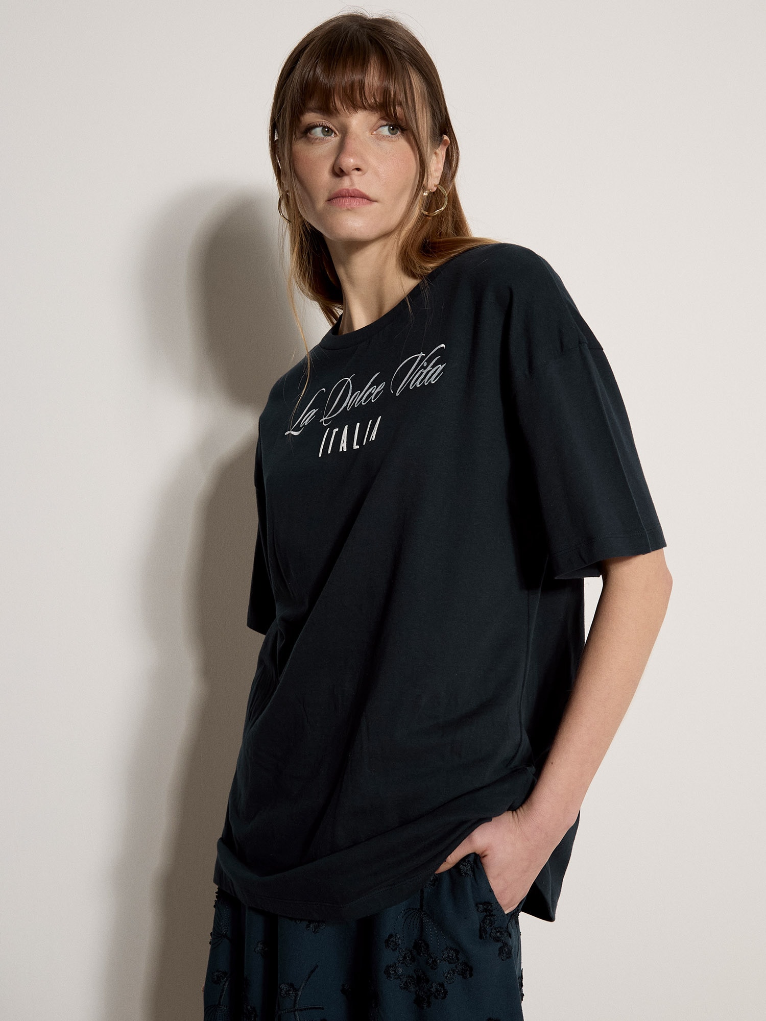 Apricot T-Shirt "La Dolce Vita T-Shirt"