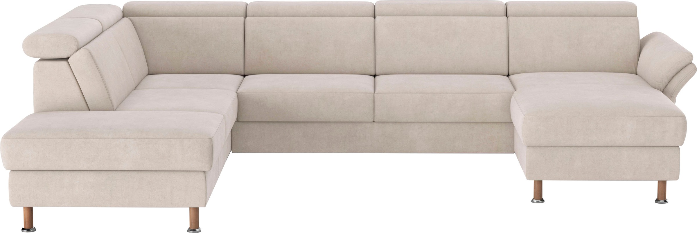 Home affaire Wohnlandschaft "Calypso U-Form" wahlweise mit motorischer Rela günstig online kaufen