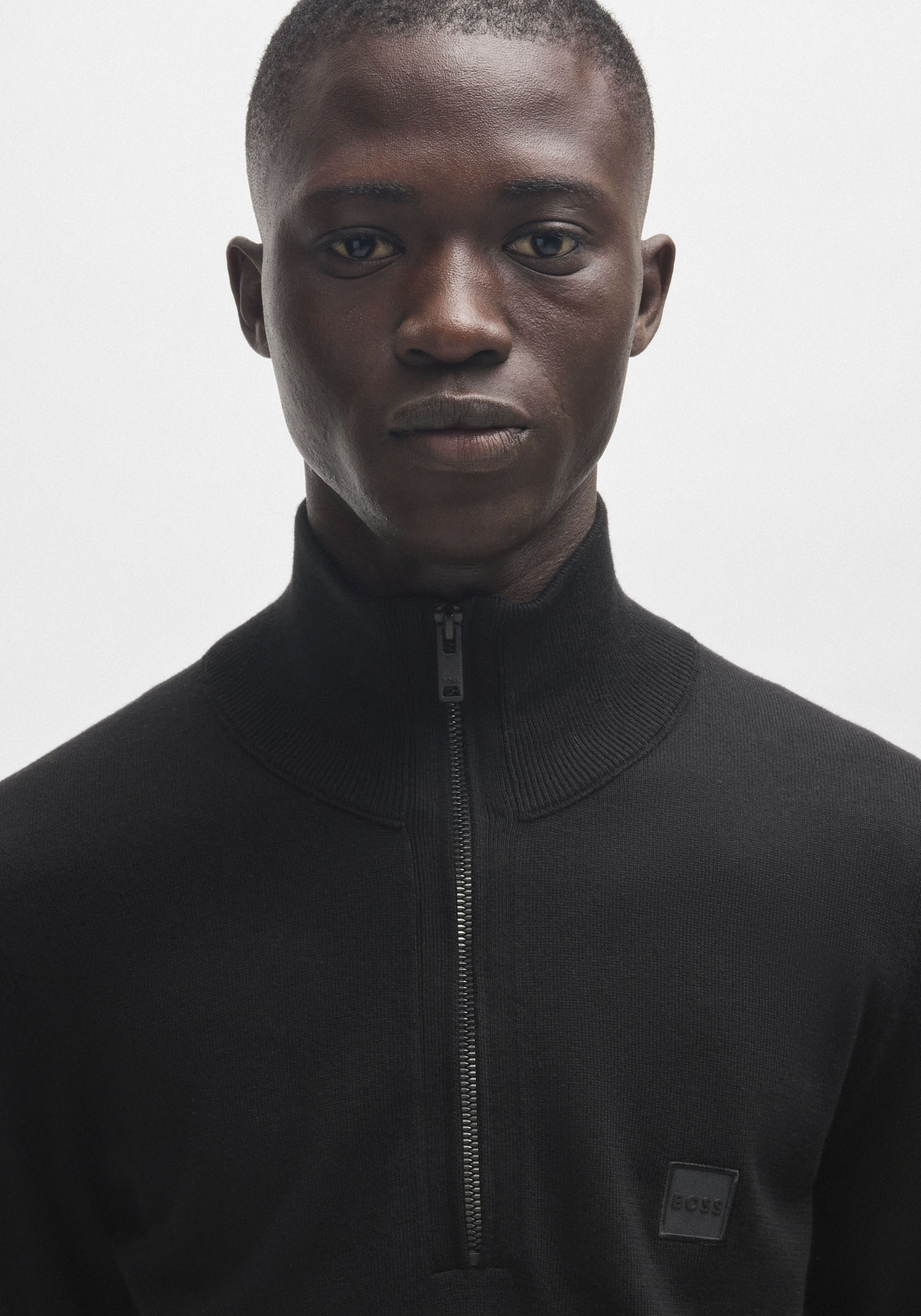 Thumbnail - BOSS ORANGE Rollkragenpullover "Kanobix" mit Ton-in-Ton Logo