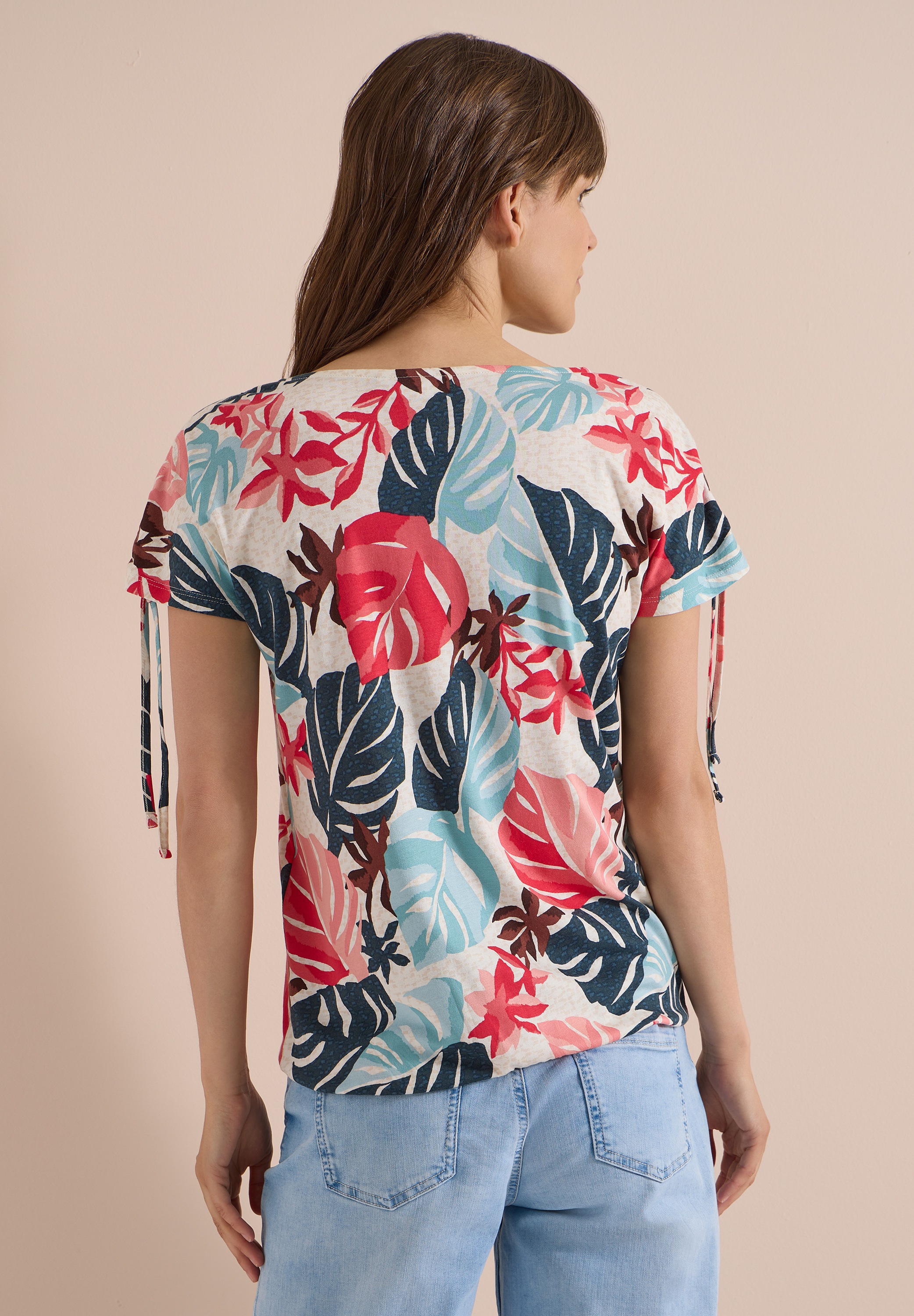 Cecil T-Shirt mit U-Boot-Ausschnitt