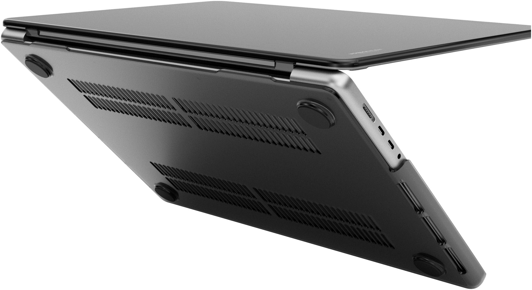 VONMÄHLEN Laptop-Hülle »Transparent Case for MacBook MacBook Air 13 Clear Black«