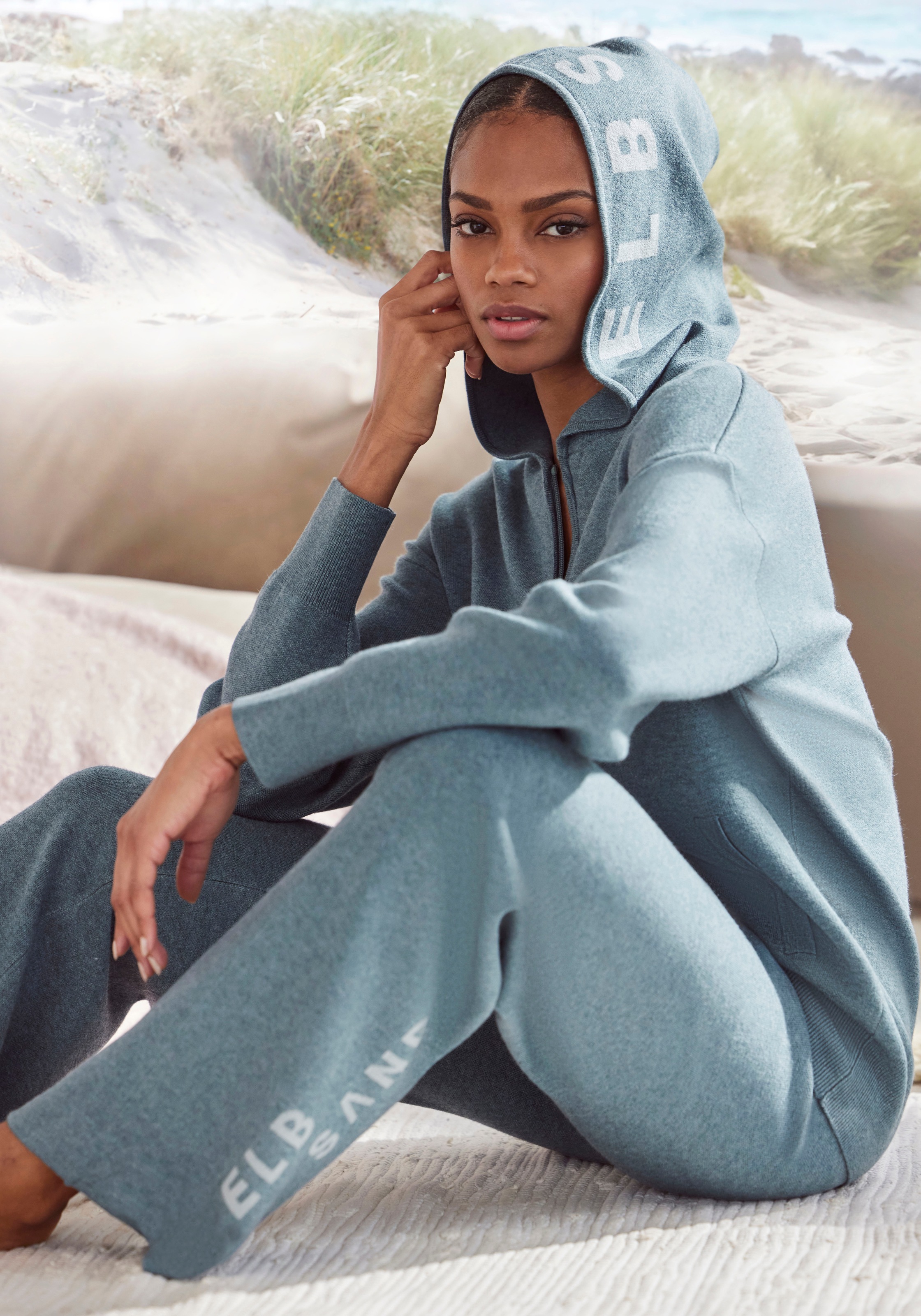 Thumbnail - Elbsand Strickhose, aus weichem hochwertigem Strick, Loungewear