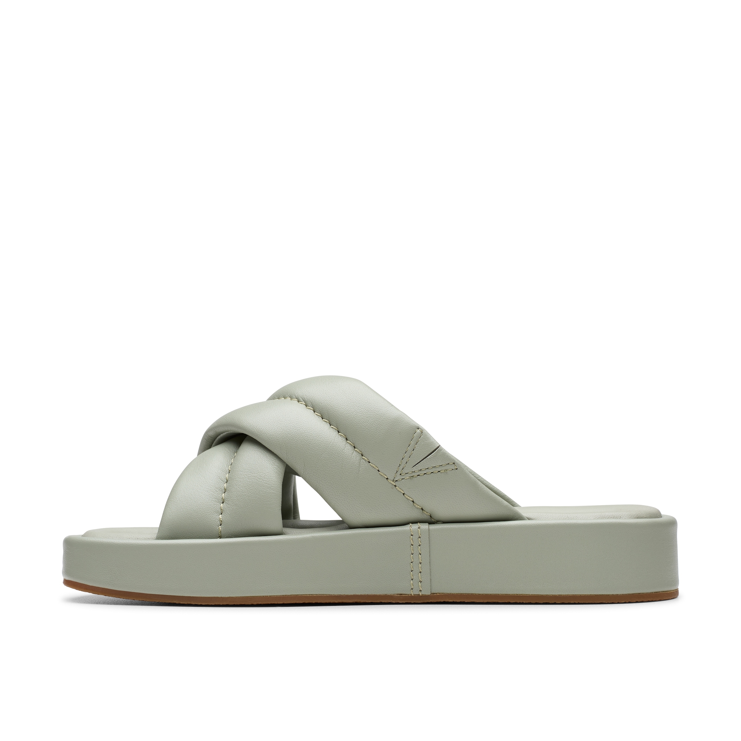 Clarks Hausschuh »Alda Glide«, Slides, Schlappen mit gepolsterter Bandage