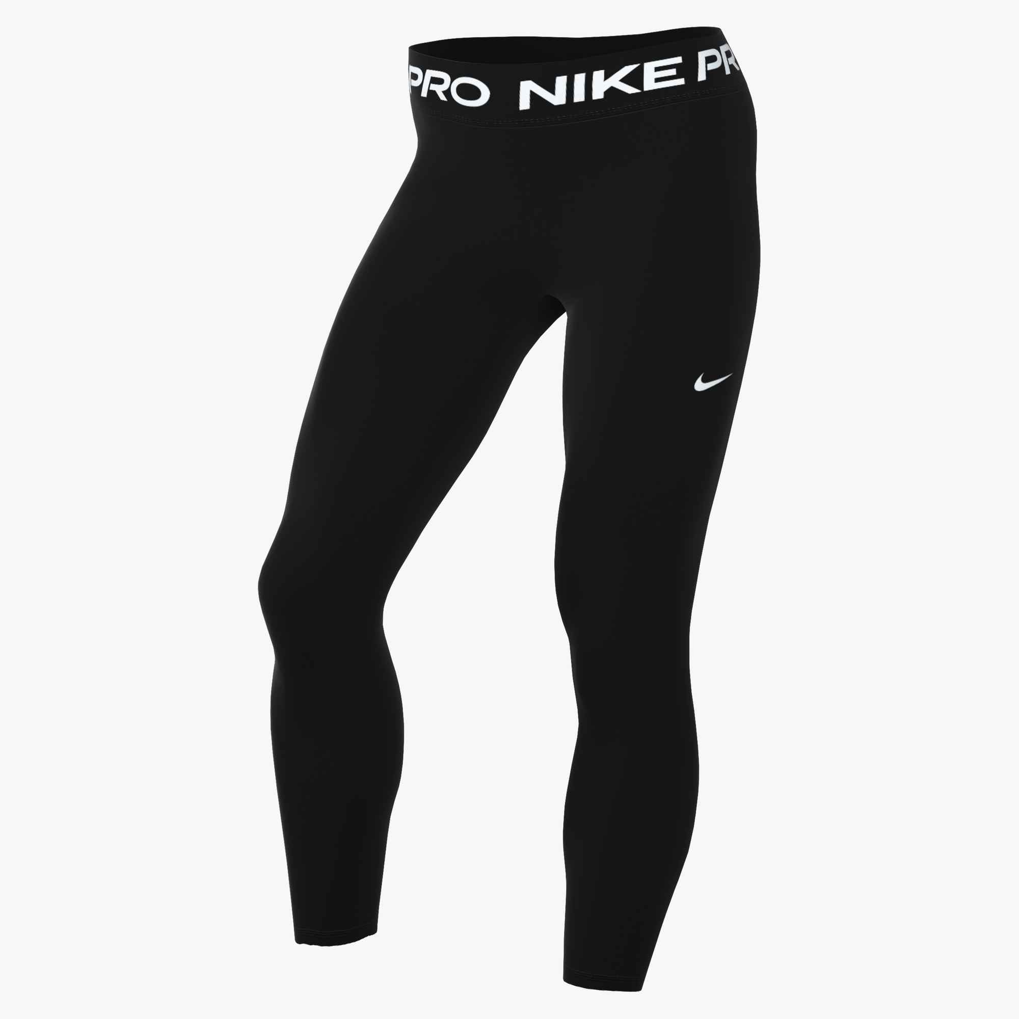 Nike Trainingstights »Nike Pro Women's Mid-Rise Crop Leggings«  schnell trocknendes Gewebe, nahtlose Vorderseite