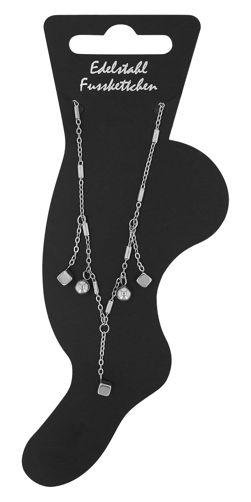 Adelia´s Fußkette »Damen Fußkettchen – aus Edelstahl« Ideal als Geschenk zum Jubiläum