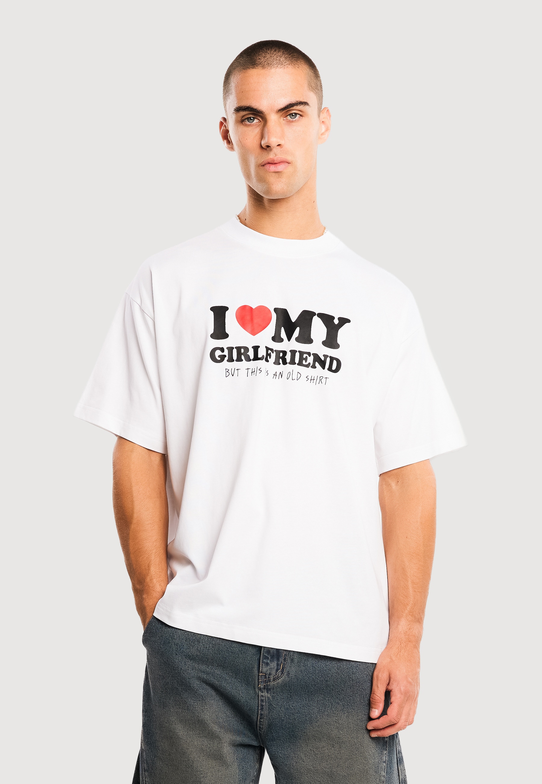 Another Cotton Lab T-Shirt »Another Cotton Lab Love My Girlfriend T-Shirt« 1