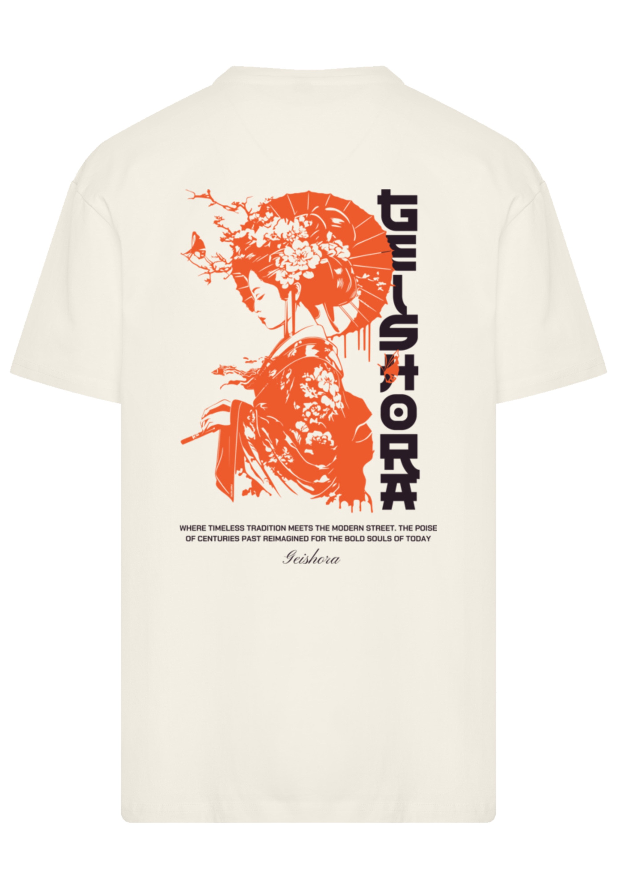 F4NT4STIC T-Shirt »Geishora Oversize Japan Streetstyle«, Japan Streetwear Styles