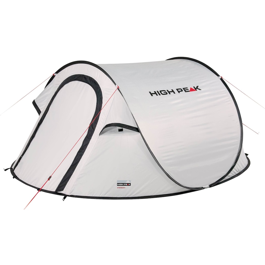 High Peak Wurfzelt »Pop up Zelt Vision 3«, 2 Personen, (mit Transporttasche)