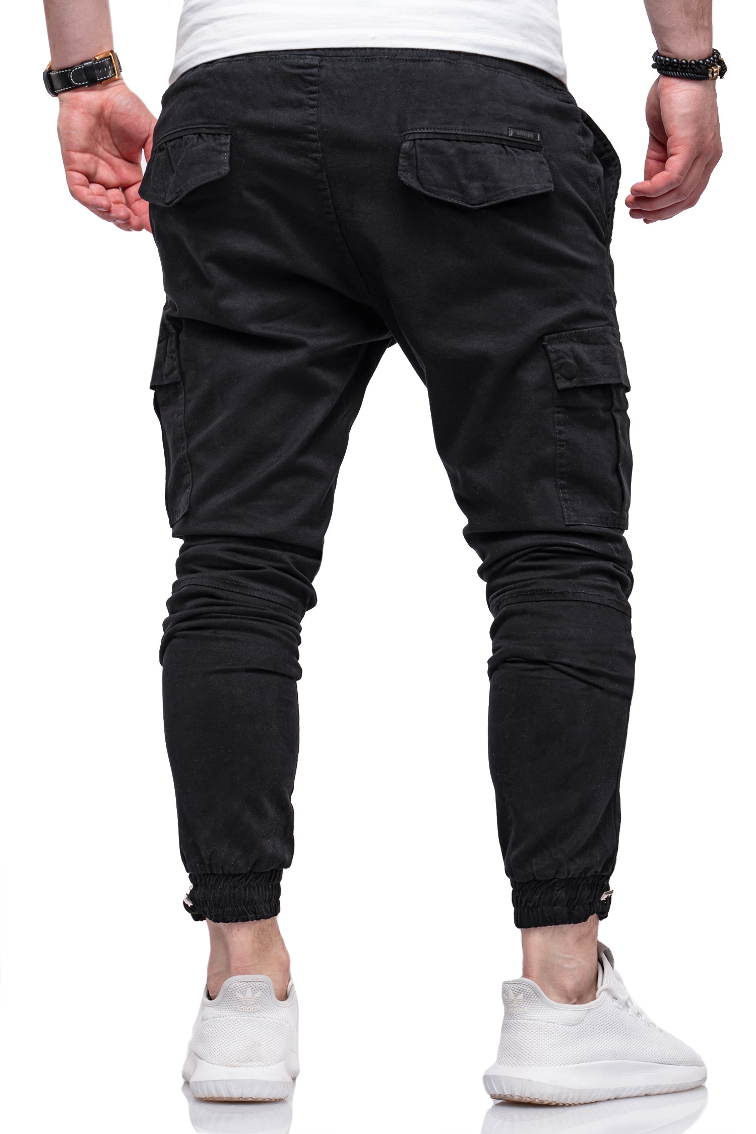 behype Cargohose »HAWK«, mit elastischem Bund
