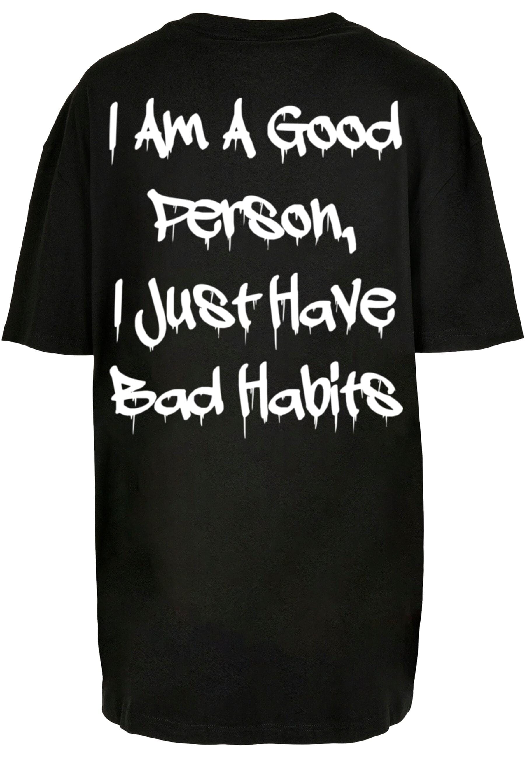 Merchcode T-Shirt "Merchcode Damen Ladies Bad Habits Oversized Boyfriend Te günstig online kaufen