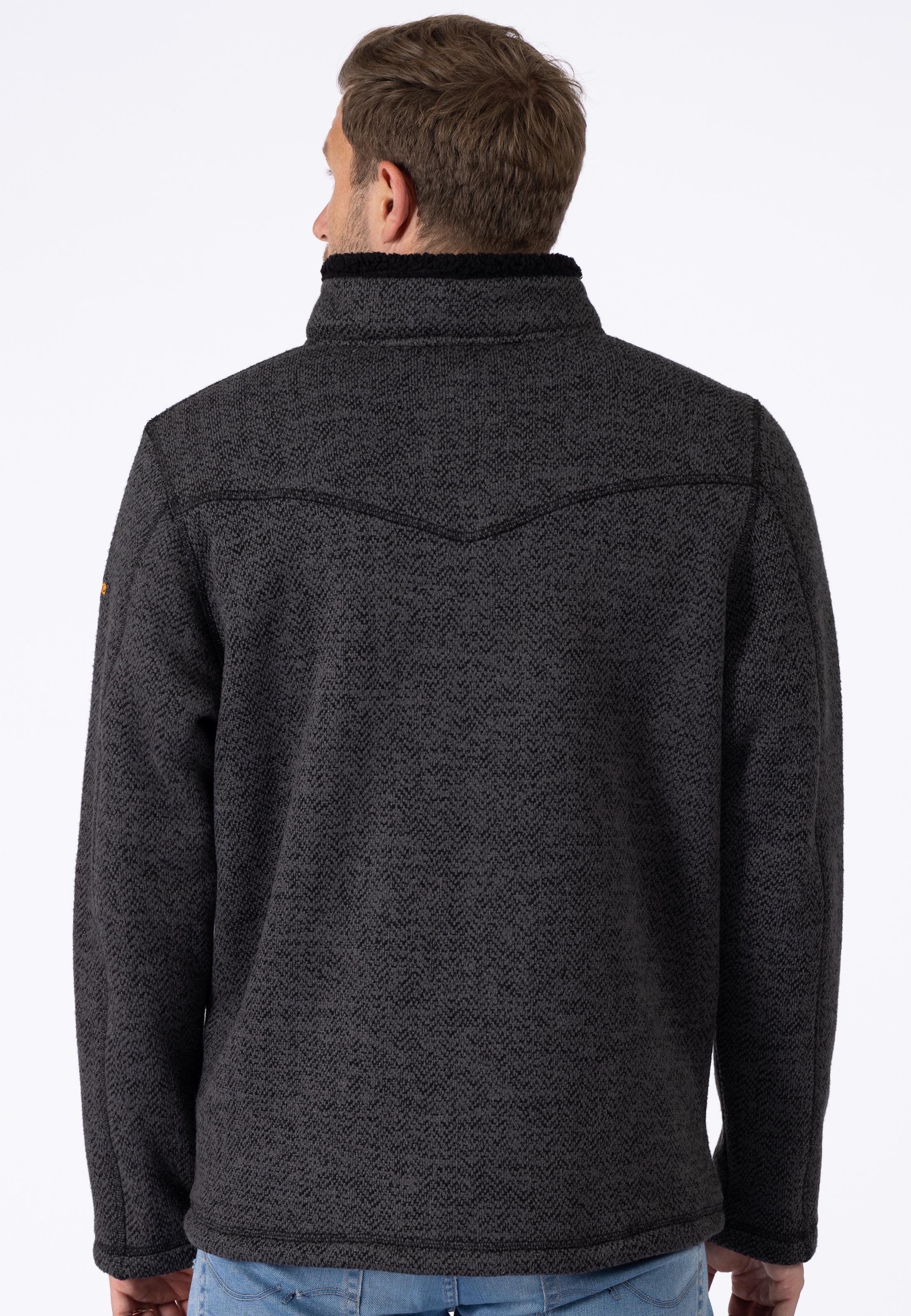 Thumbnail - LPO Fleecejacke "James II" mit Double-Face Fleece