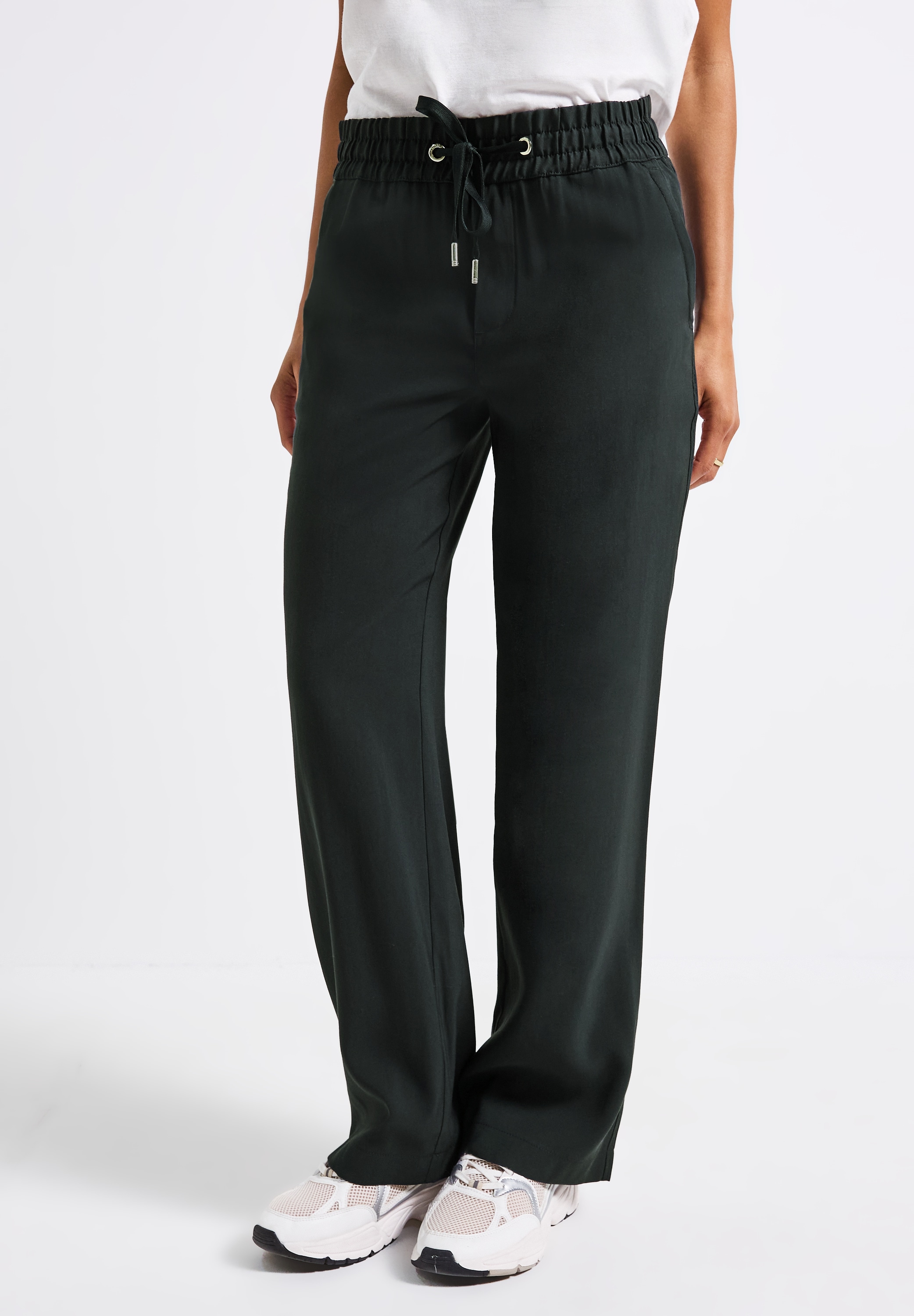 STREET ONE Bermudas, Middle Waist günstig online kaufen