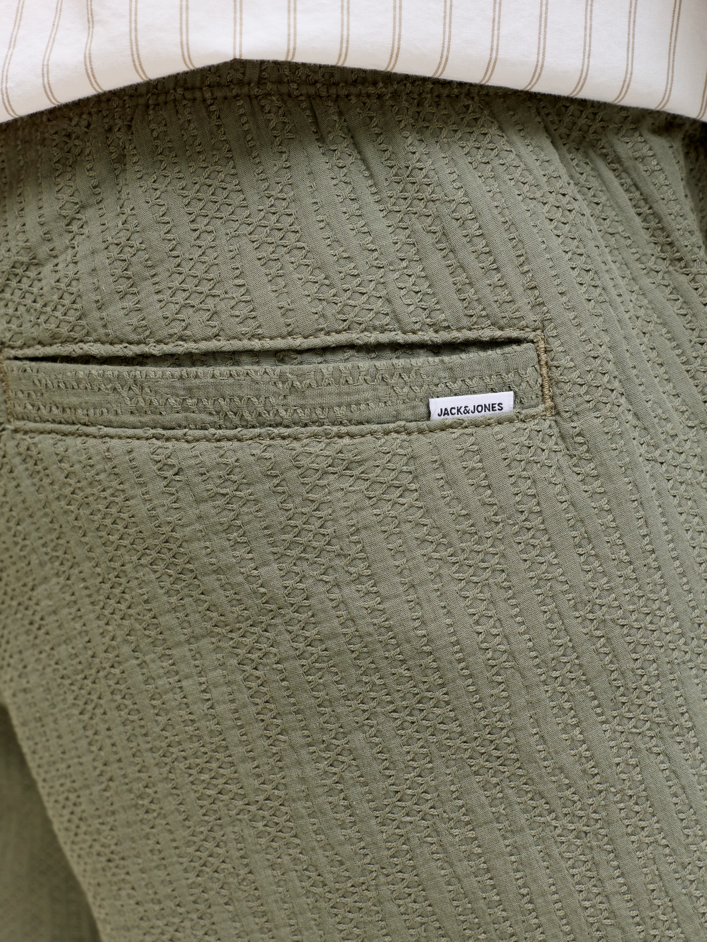 Jack & Jones Shorts »JPSTJAIDEN WAVY JOGGER SHORTS REG SN«  Baumwolle, locker geschnitten