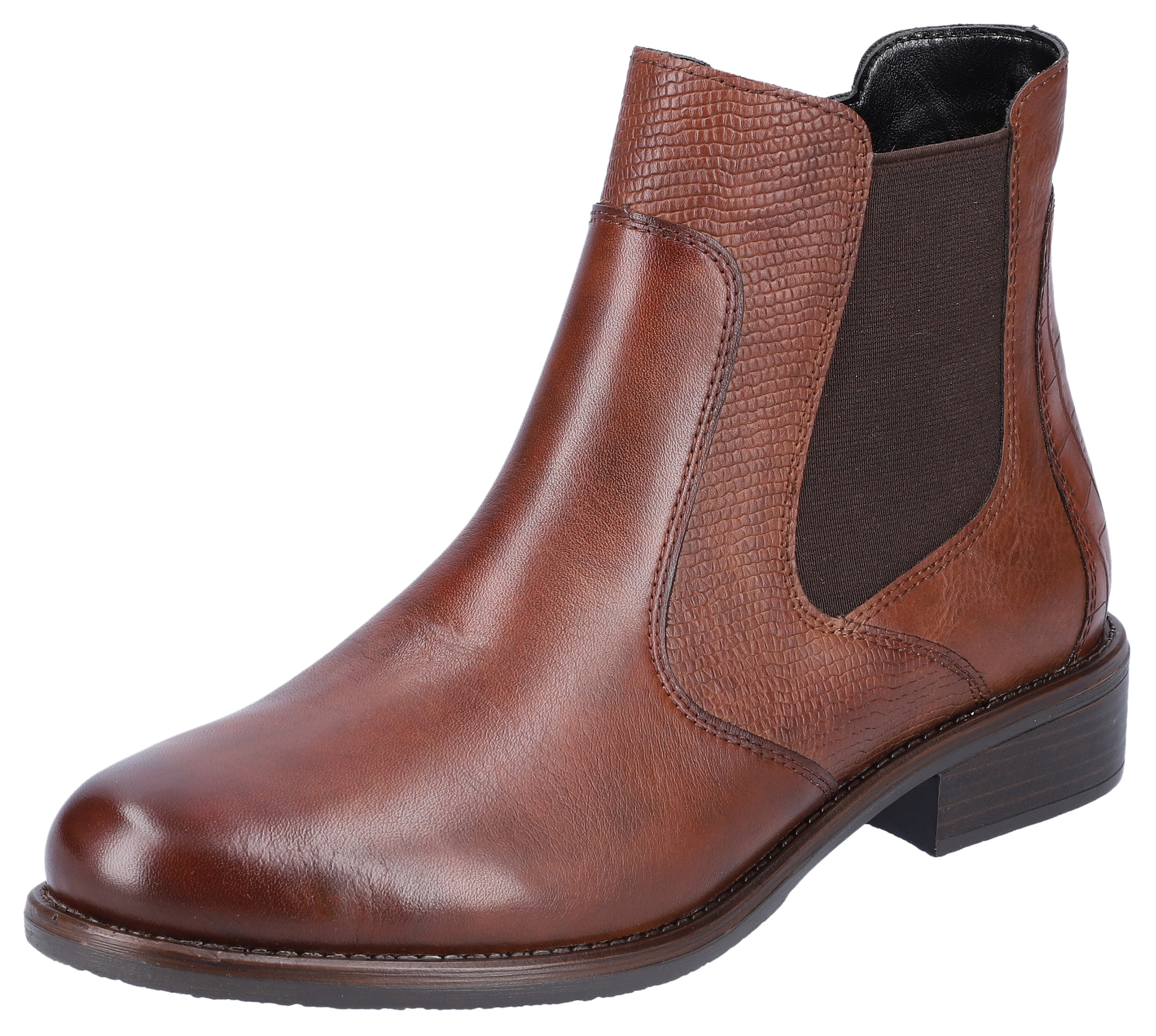 Remonte Oates Womens Chelsea Boots Colour: Brown, Size: 5 / 38