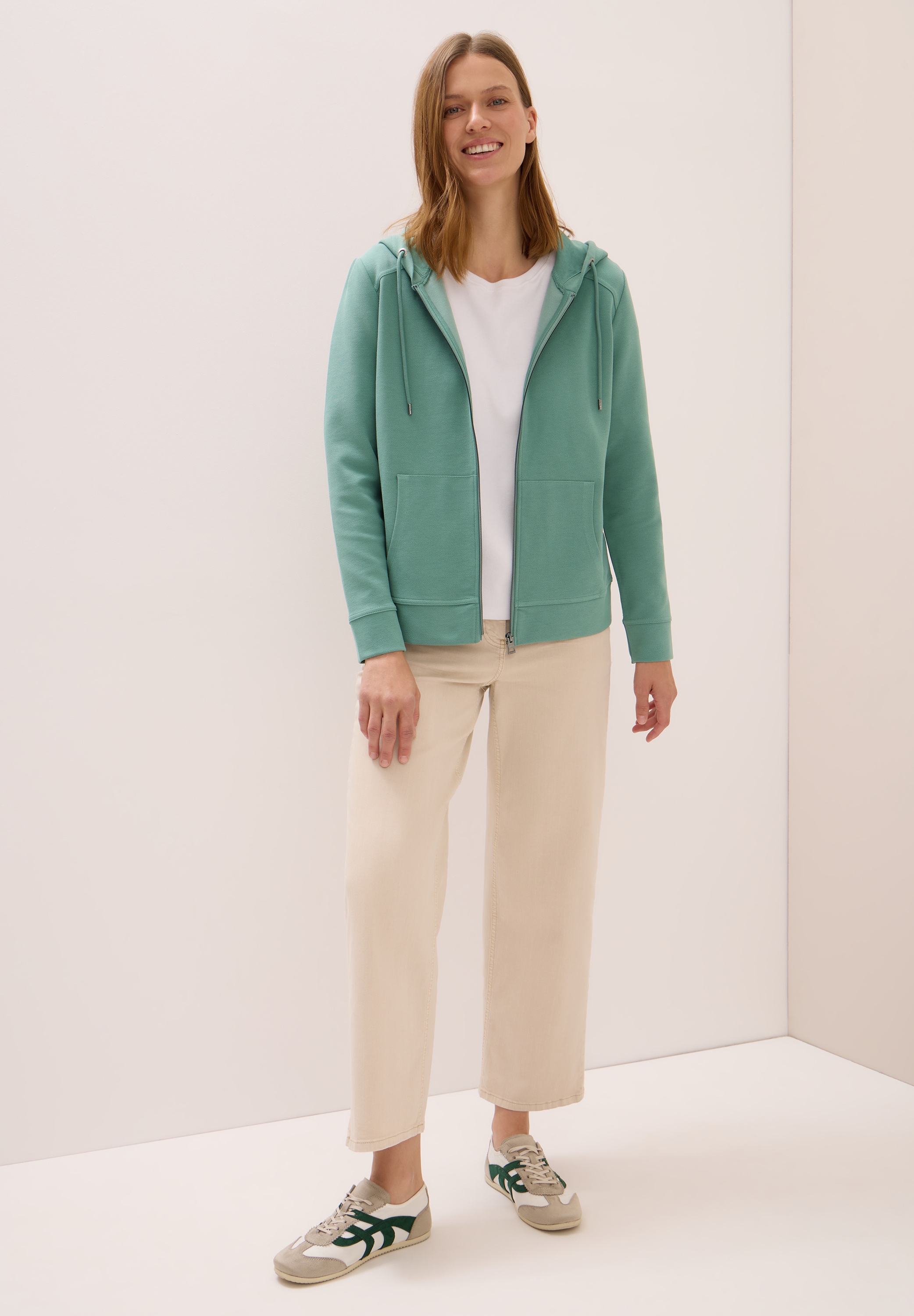 Cecil Sweatjacke, mit Kapuze