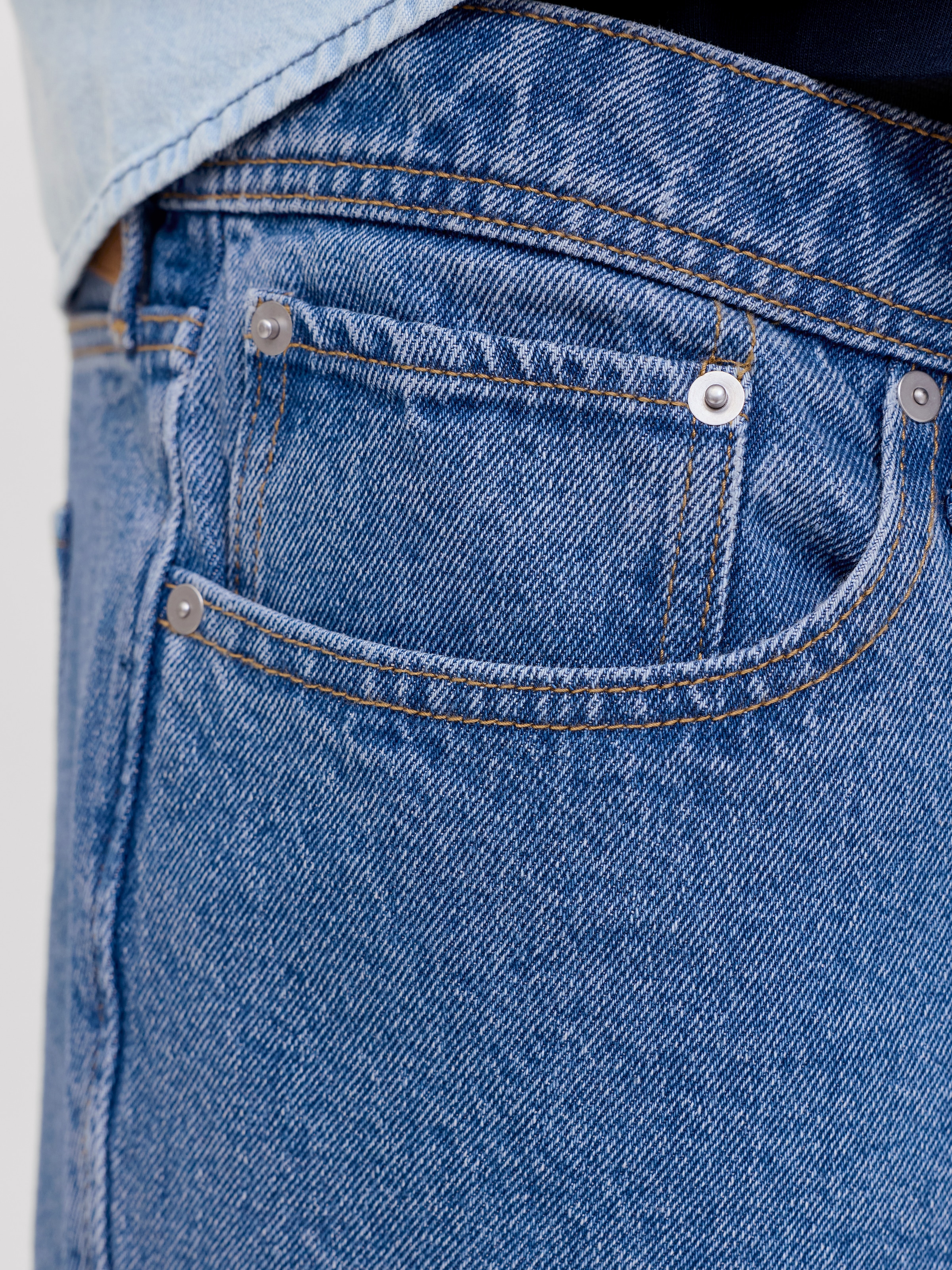 Jack & Jones PlusSize Jeansbermudas »JJITONY JJORIGINAL SHORT« Five-Pocket-Design, relaxed fit