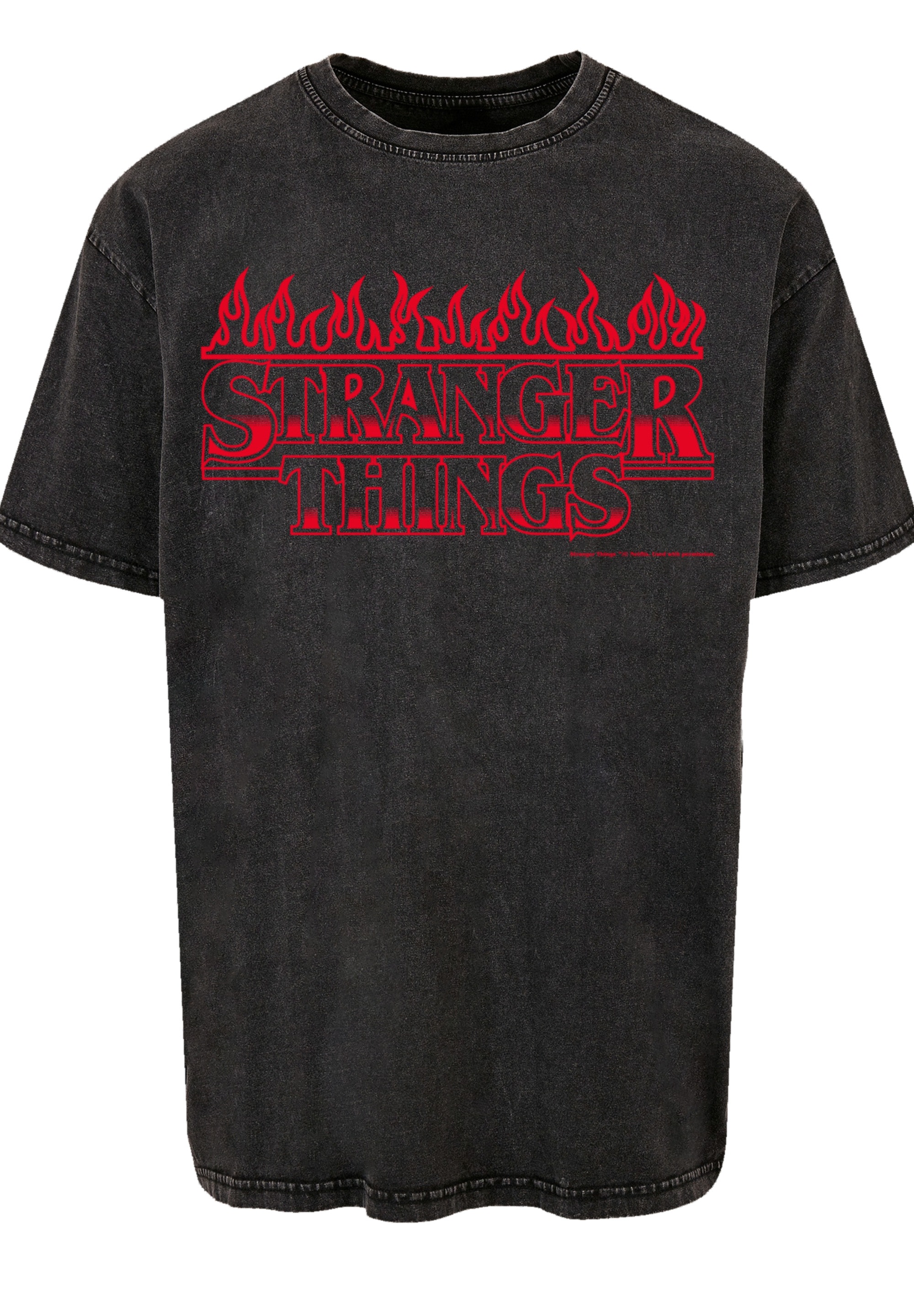 F4NT4STIC T-Shirt »Stranger Things Flames Netflix TV Series«, Premium Qualität