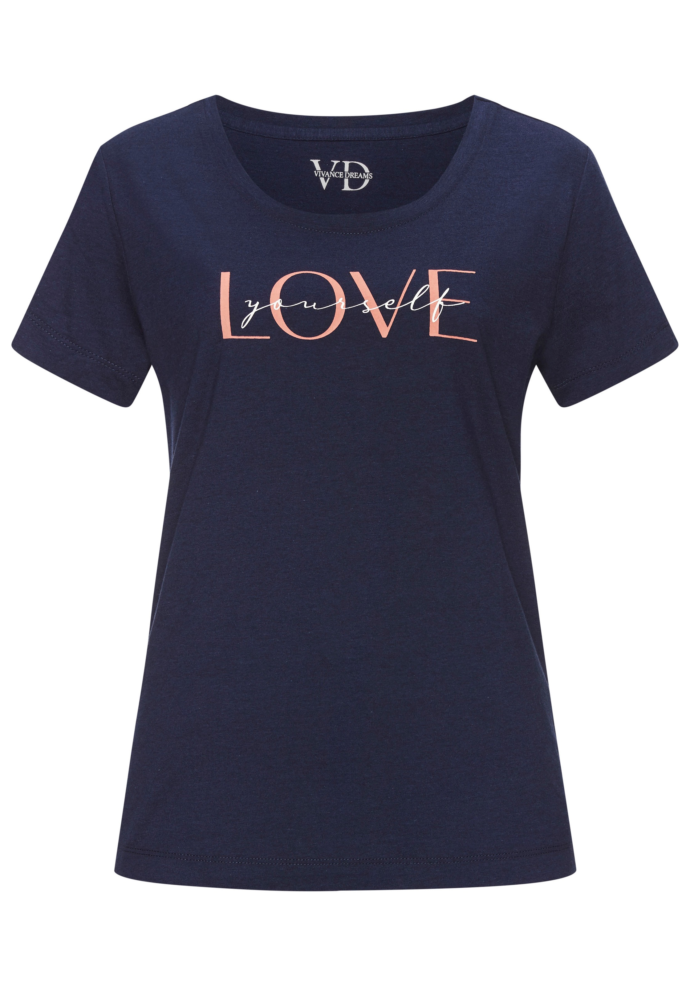 Vivance Dreams T-Shirt, mit schönem Frontprint
