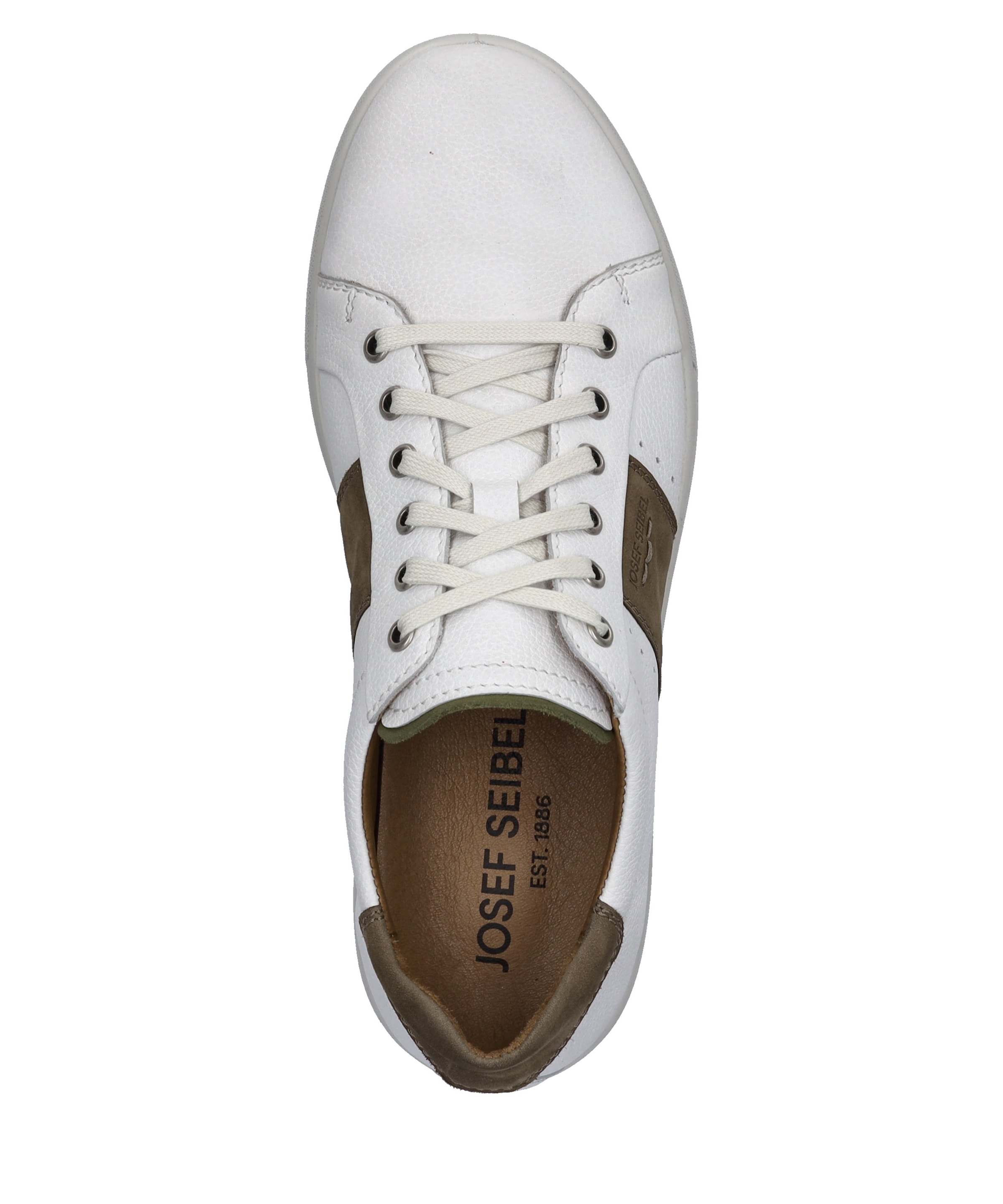 Josef Seibel Sneaker »Maddox 04, weiss-taupe«