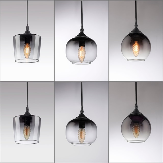 JUST LIGHT Pendelleuchte »ZEA«, 3 flammig-flammig, ExklusiveE14 | BAUR