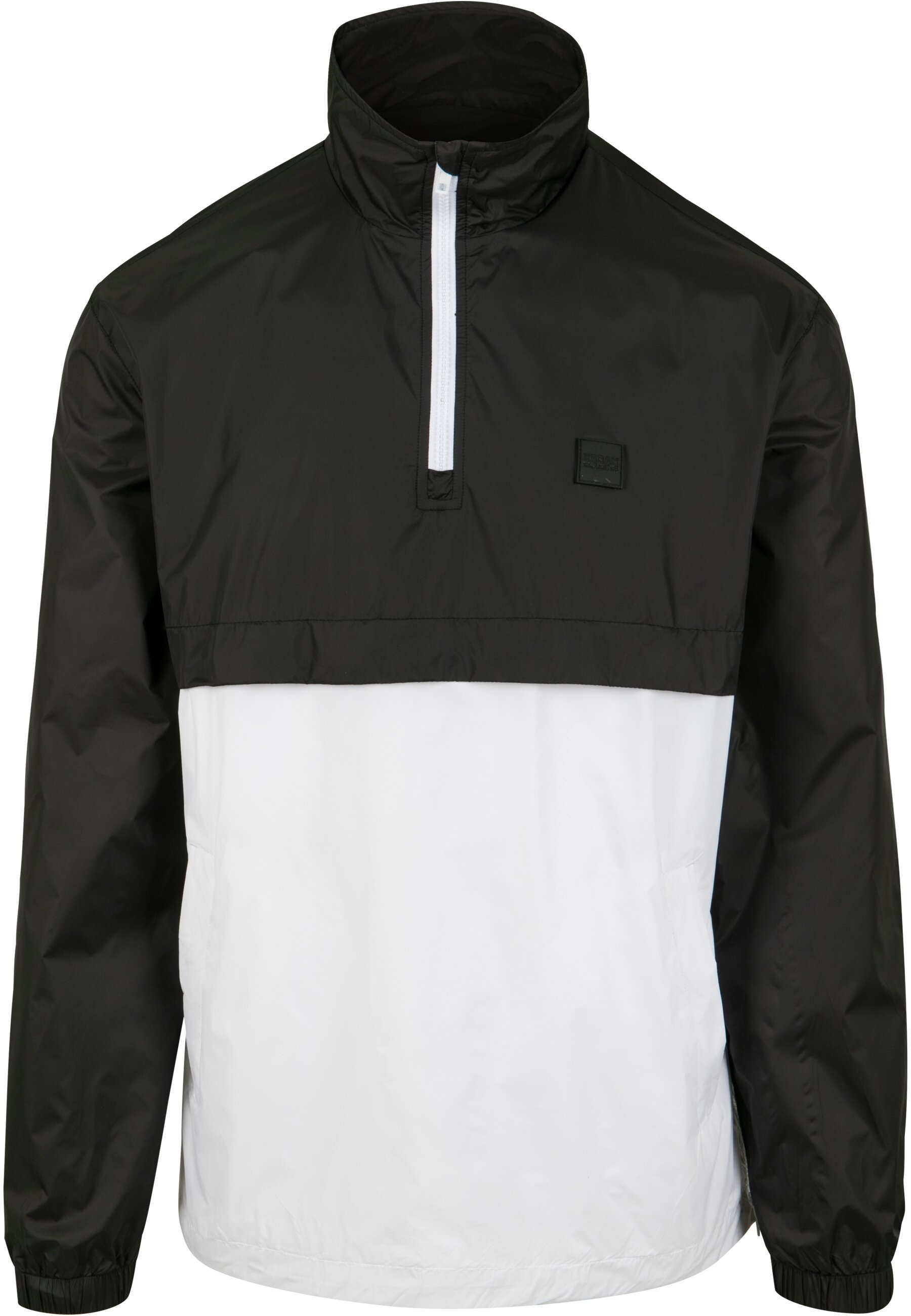 URBAN CLASSICS Allwetterjacke »Urban Classics Herren Stand Up Collar Pull Over Jacket«, (1 St.), ohne Kapuze