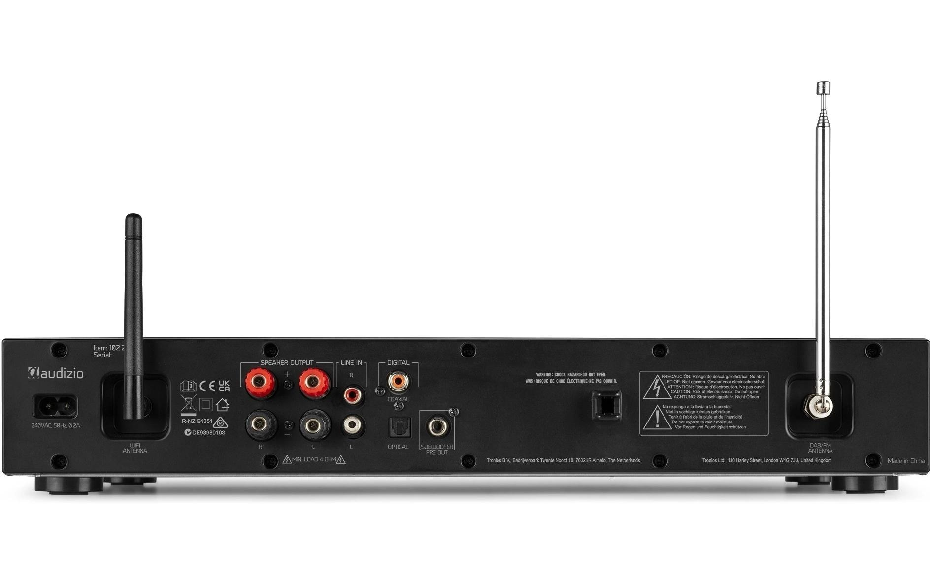 AUDIZIO Internet-Radio »Radio Bolzano« ( Digitalradio (DAB+) | FM-Tuner | Internetradio )