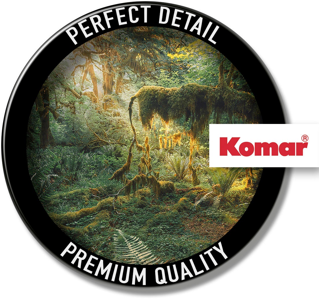 Thumbnail - Komar Fototapete "Digitaldruck Vlies - Hall of Mosses - Größe 400 x 250 cm", bedruckt, Wohnzimmer, Schlafzimmer