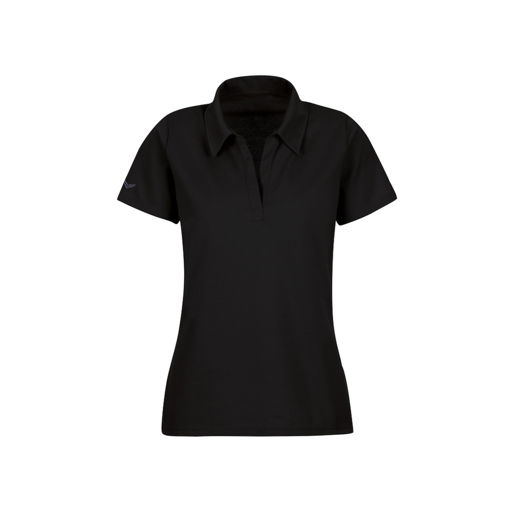 Trigema Poloshirt »TRIGEMA Poloshirt ohne Knopfleiste«, (1 tlg.)