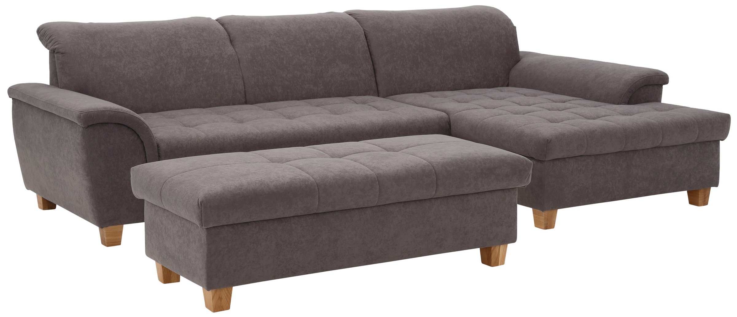 Home affaire Ecksofa "Lyla fester Sitzkomfort, bequeme Armlehnen, Breite 27 günstig online kaufen