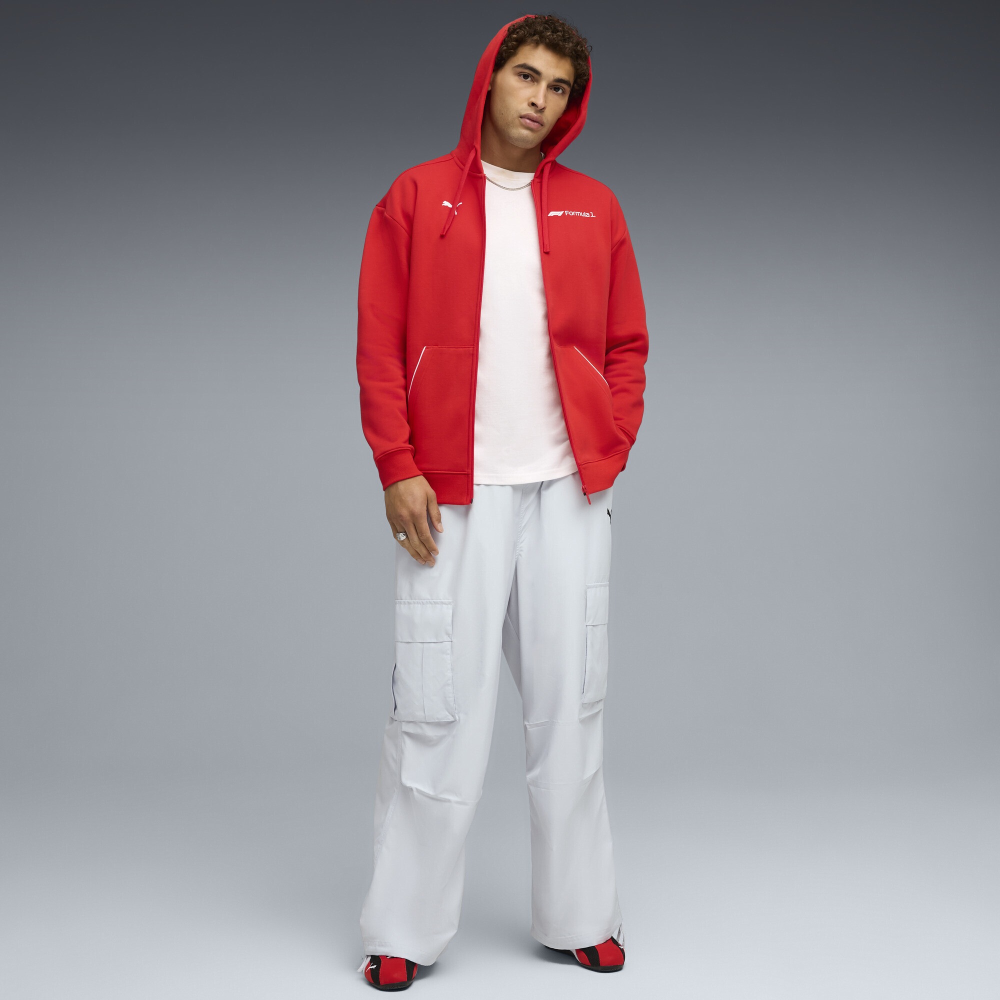 PUMA Hoodie »F1® Essentials+ Kapuzenjacke Herren«