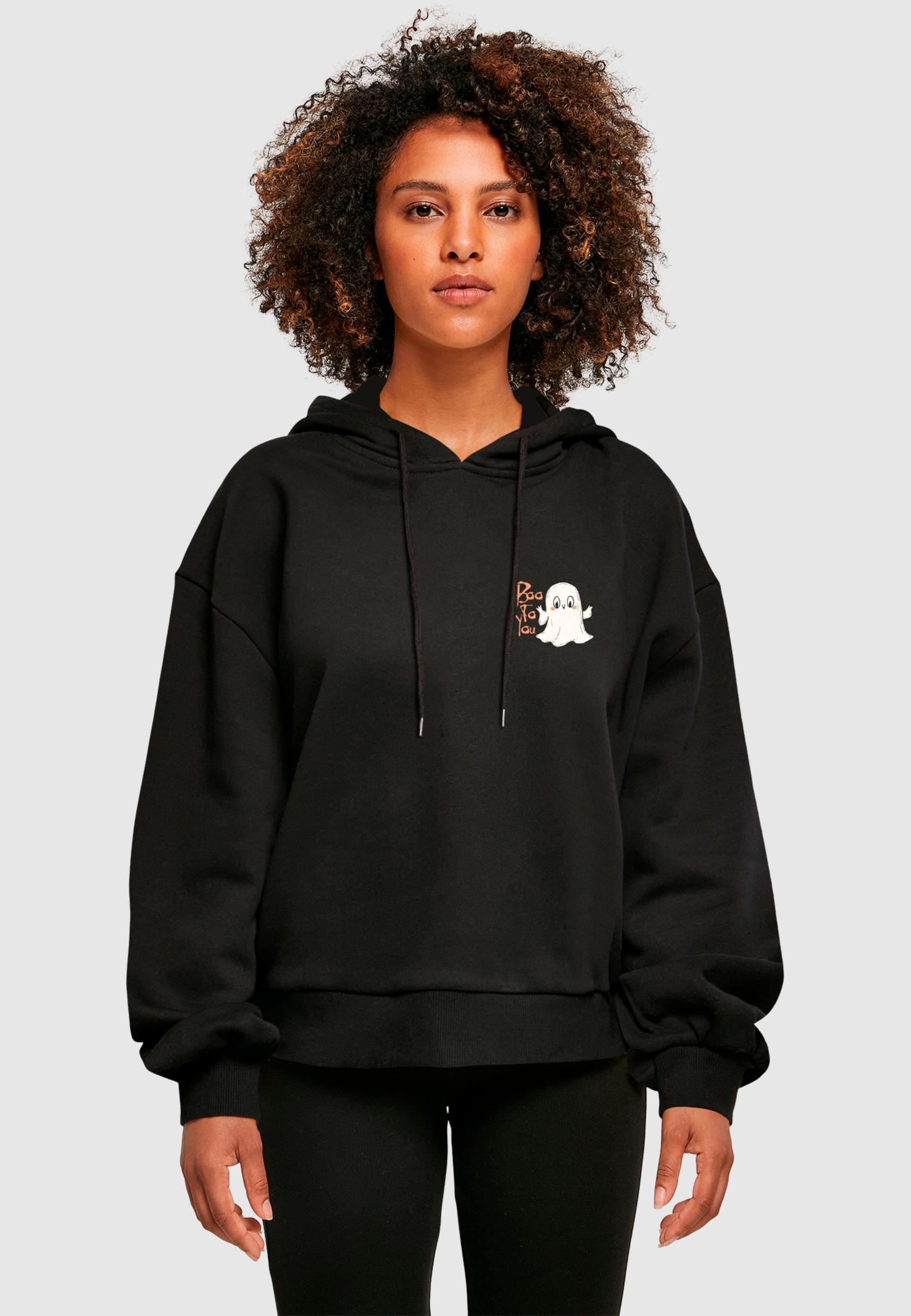 Merchcode Kapuzenpullover »Merchcode Ladies Halloween - Boo To You Hoody«, (1 tlg.)