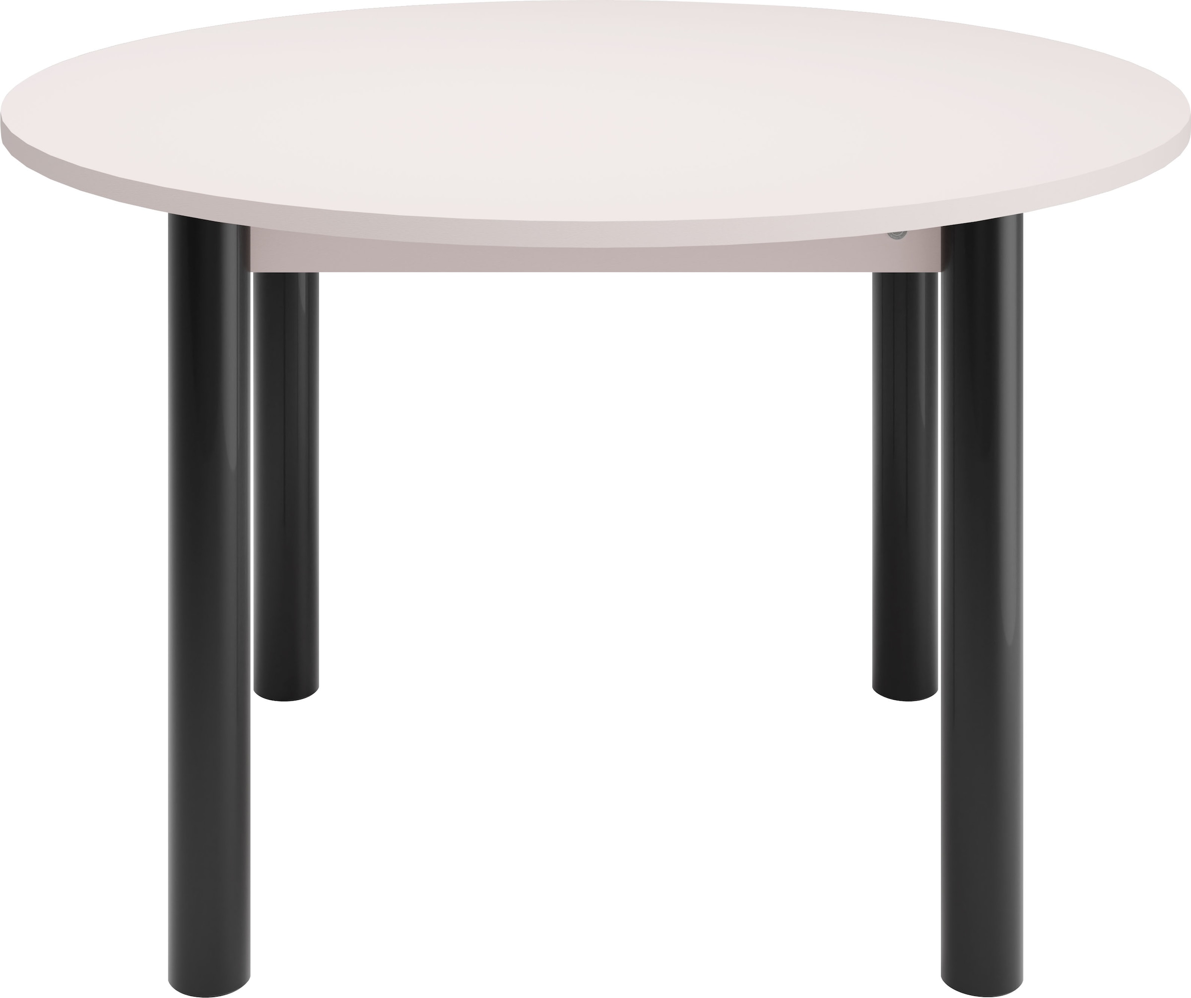 TOM TAILOR HOME Esstisch »COLOR TABLE«, (1 St.), Esstisch, 4-Fuß, 3 Größen, 3 Dekorfarben, 4 Fußfarben, ABS-Kante