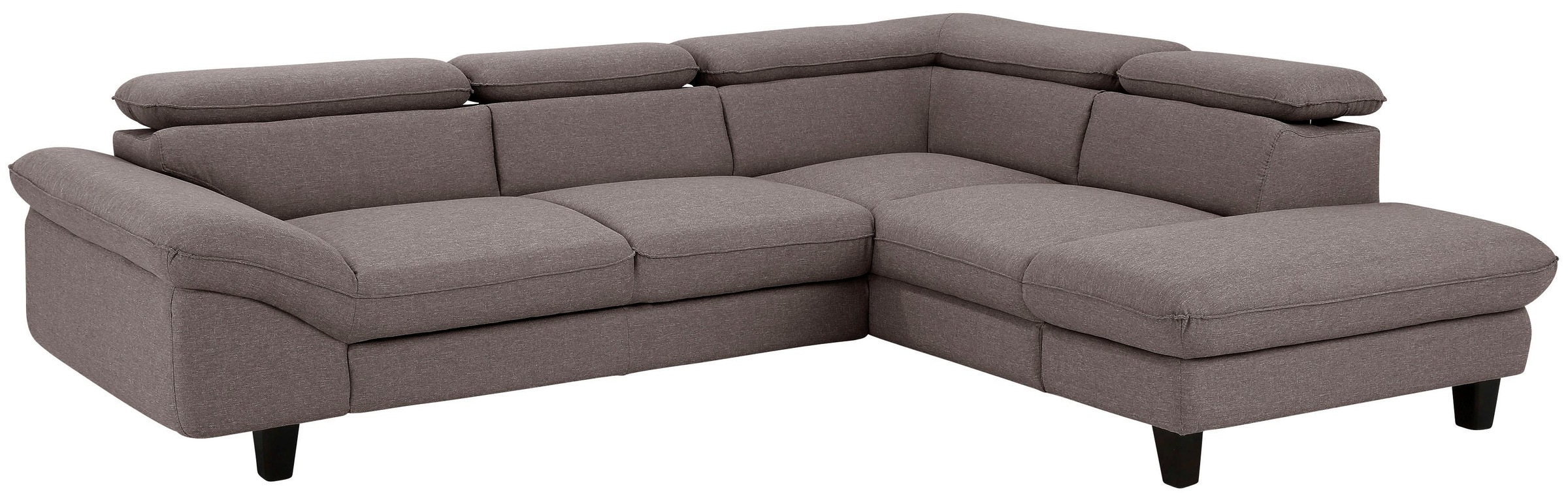 Home affaire Ecksofa »Pilot L-Form«, mit Kopfteilverstellung, wahlweise mit Bettfunktion & Bettkasten
