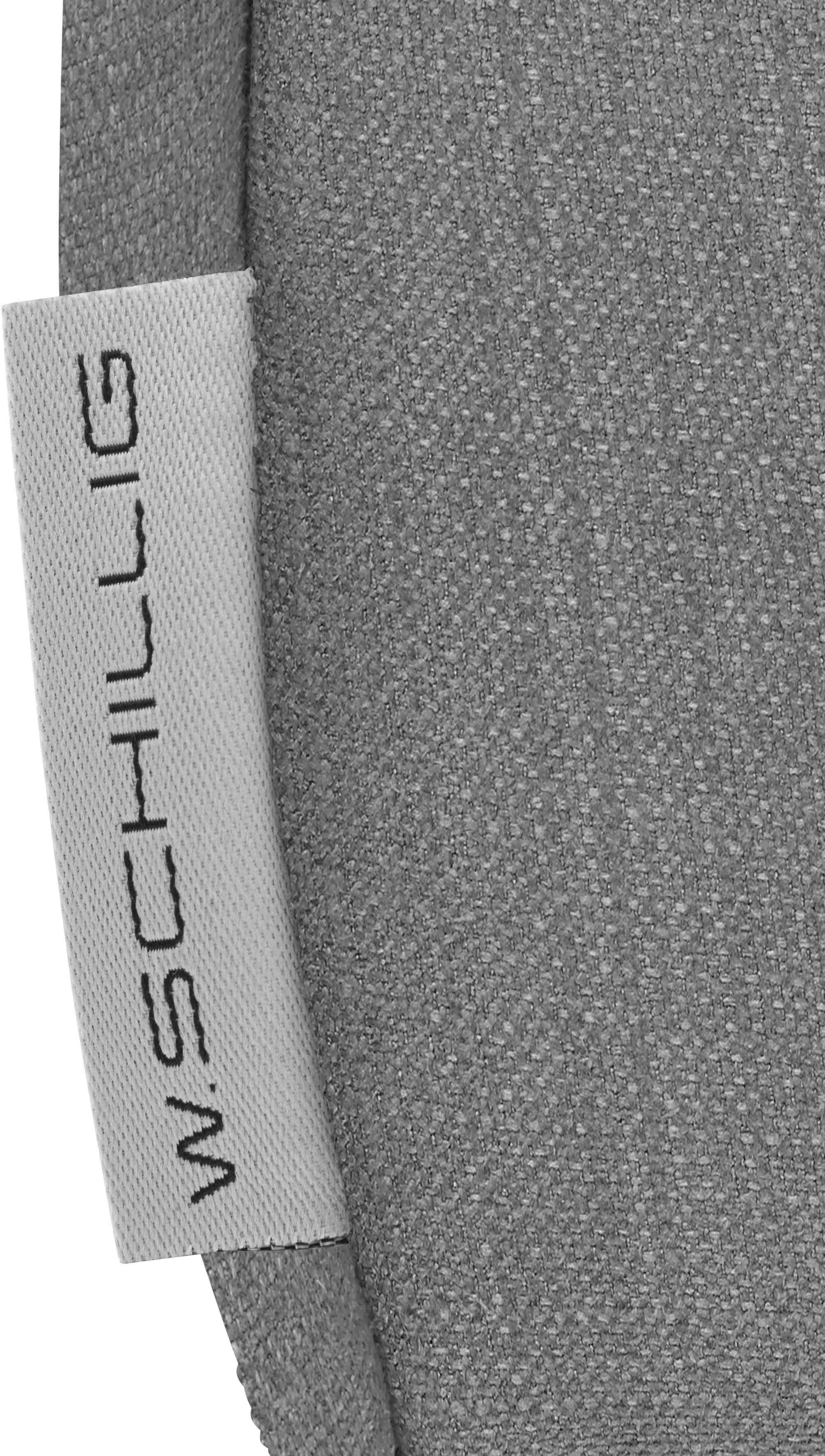 W.SCHILLIG Ecksofa »enjoy&MORE, Designsofa, bequem, zeitlos und elegant, L-Form«, mit Sitztiefenverstellung, Füße silber matt, Breite 340 cm