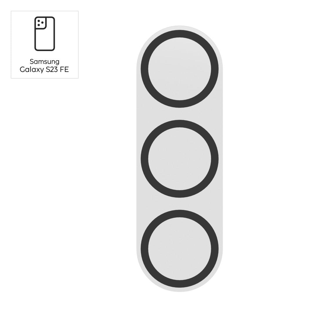 Hama Kameraschutzglas »Kameraschutz für Samsung Galaxy S23 FE (Panzerglas Handykamera, 9H)«, für Samsung Galaxy S23 FE, stoßfest, kratzfest, robust