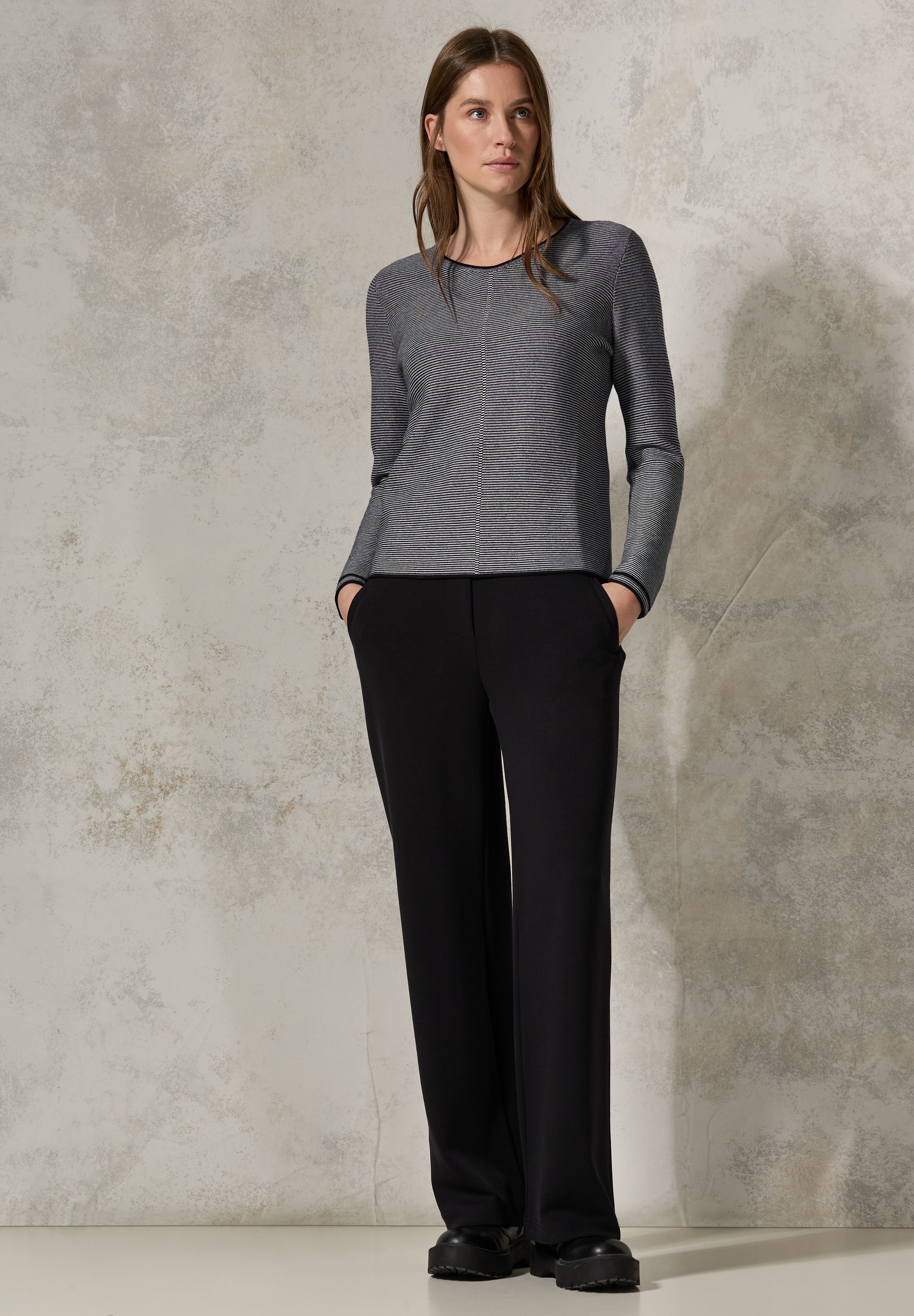 Cecil Strickpullover, Feinstrick