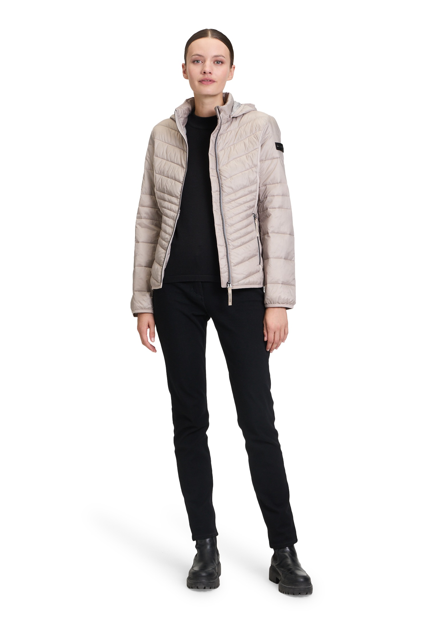 Betty Barclay Outdoorjacke »Betty Barclay Damen Outdoorjacke mit abnehmbarer Kapuze«, mit Kapuze