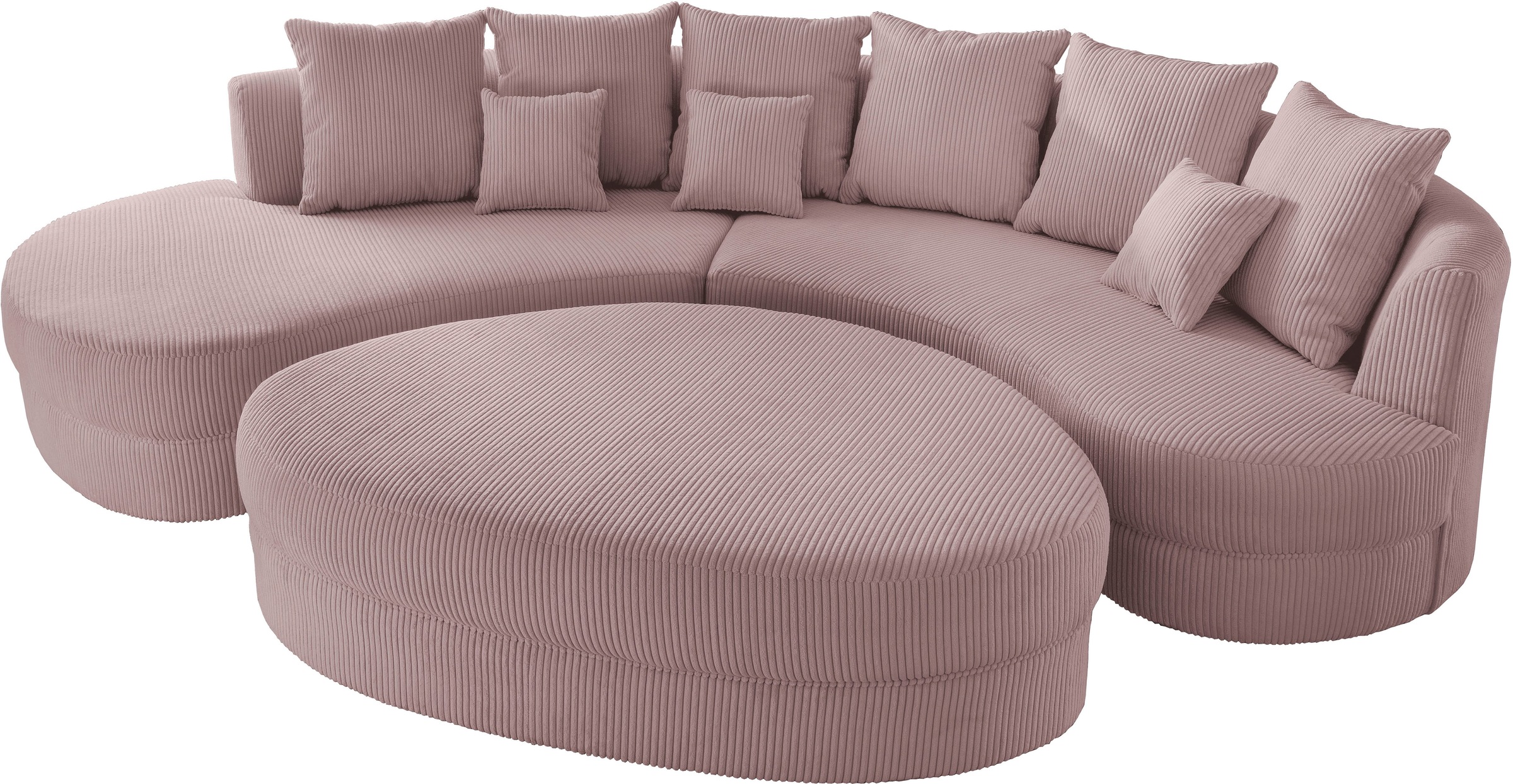 INOSIGN Ecksofa »Limoncello organische Formensprache, L-Form«, ergonomische Form