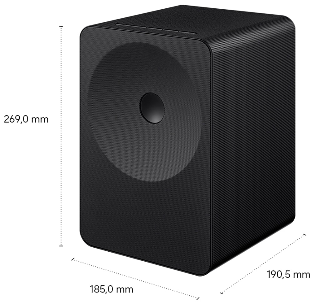 Samsung Bluetooth-Lautsprecher »Music Studio 7 LS70H« 3.1.1 (Bluetooth | WLAN (WiFi) App-Steuerung | Chromecast | Dolby Digital | Hi-Res | Nacht Modus | Sprachsteuerung )