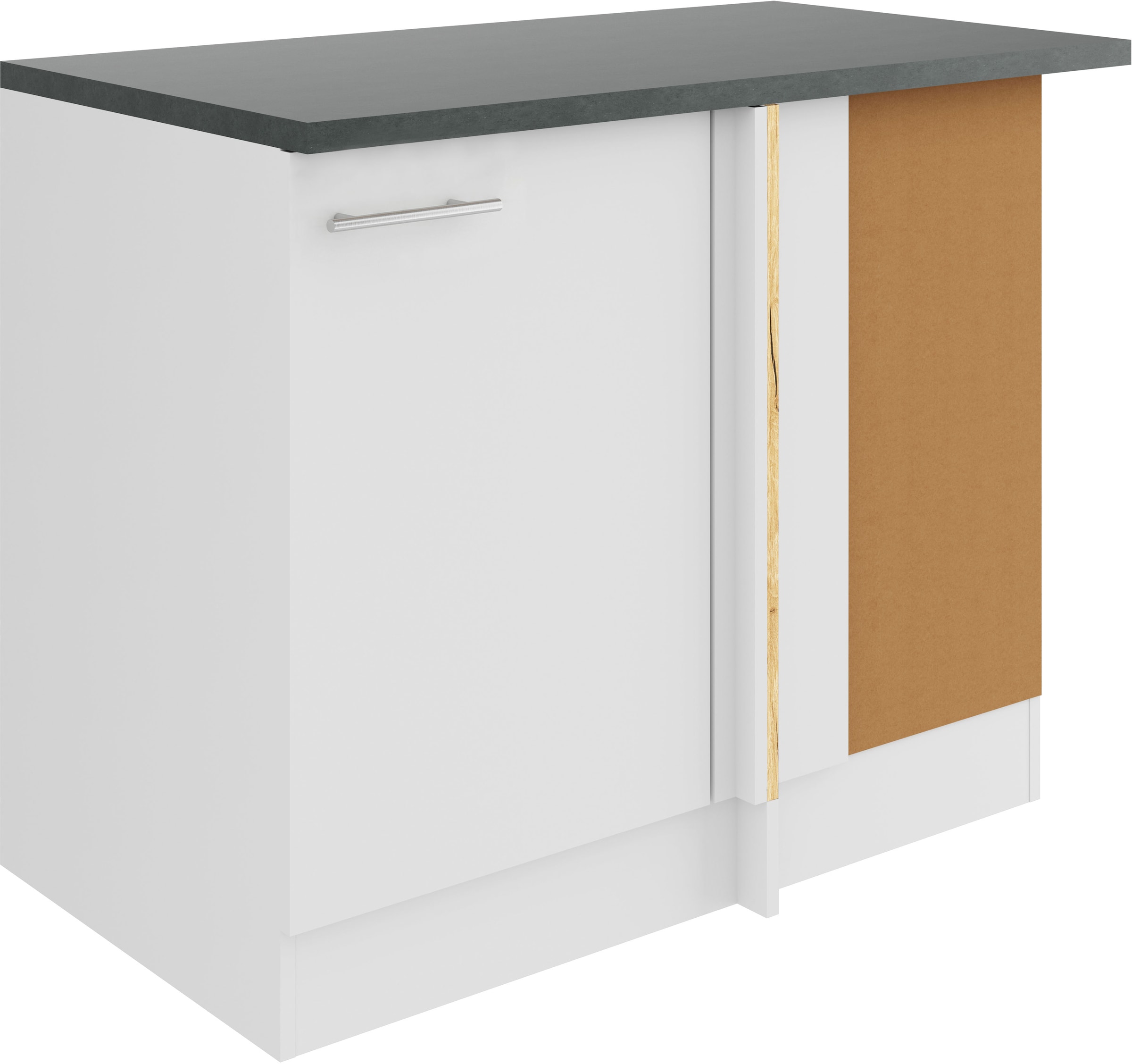 OPTIFIT Eckunterschrank "Bella", Breite 100 cm, Türanschlag wechselbar