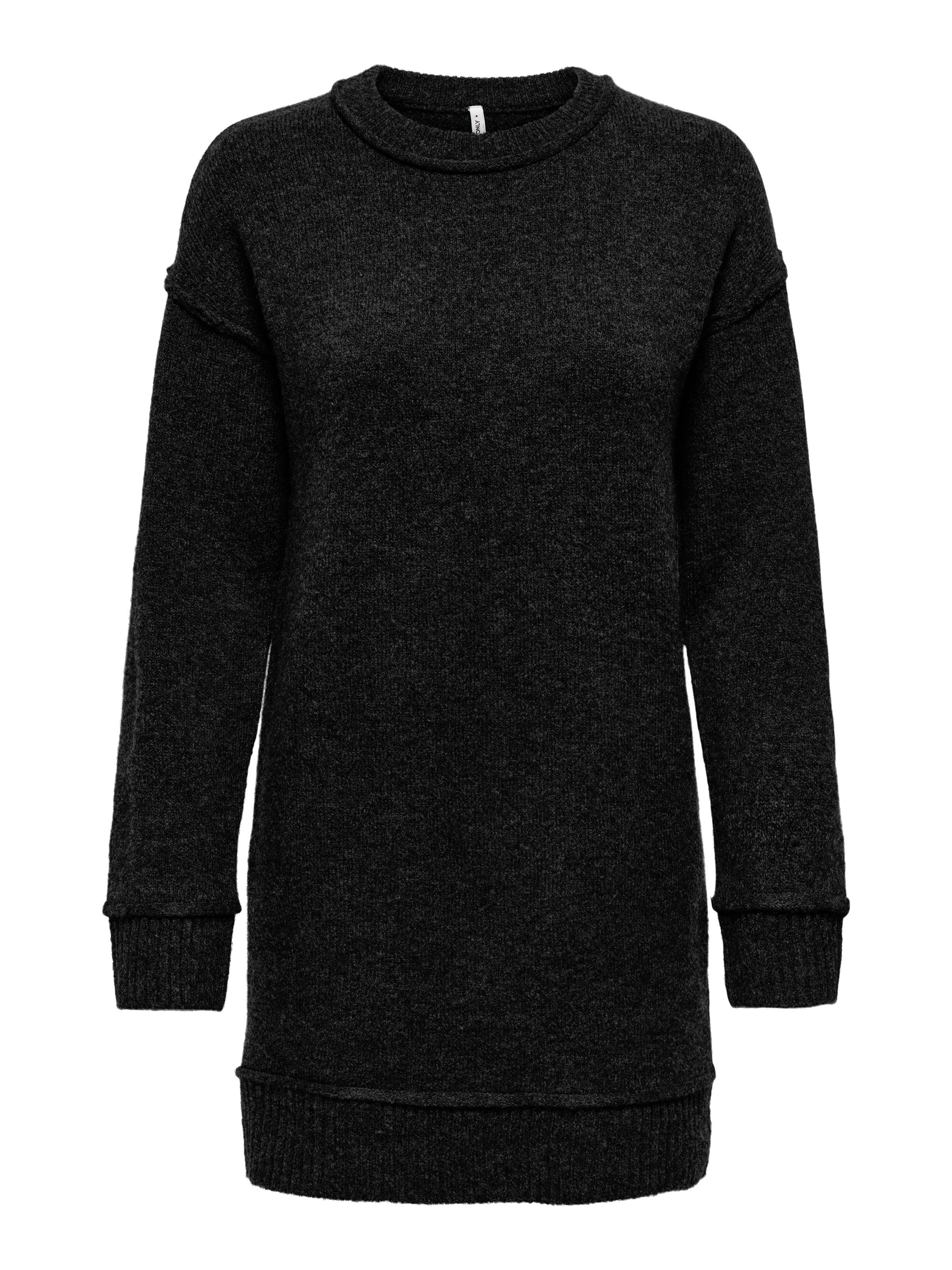 Thumbnail - ONLY Midikleid "ONLHAZEL LS O-NECK DRESS BF KNT" Sommerkleid