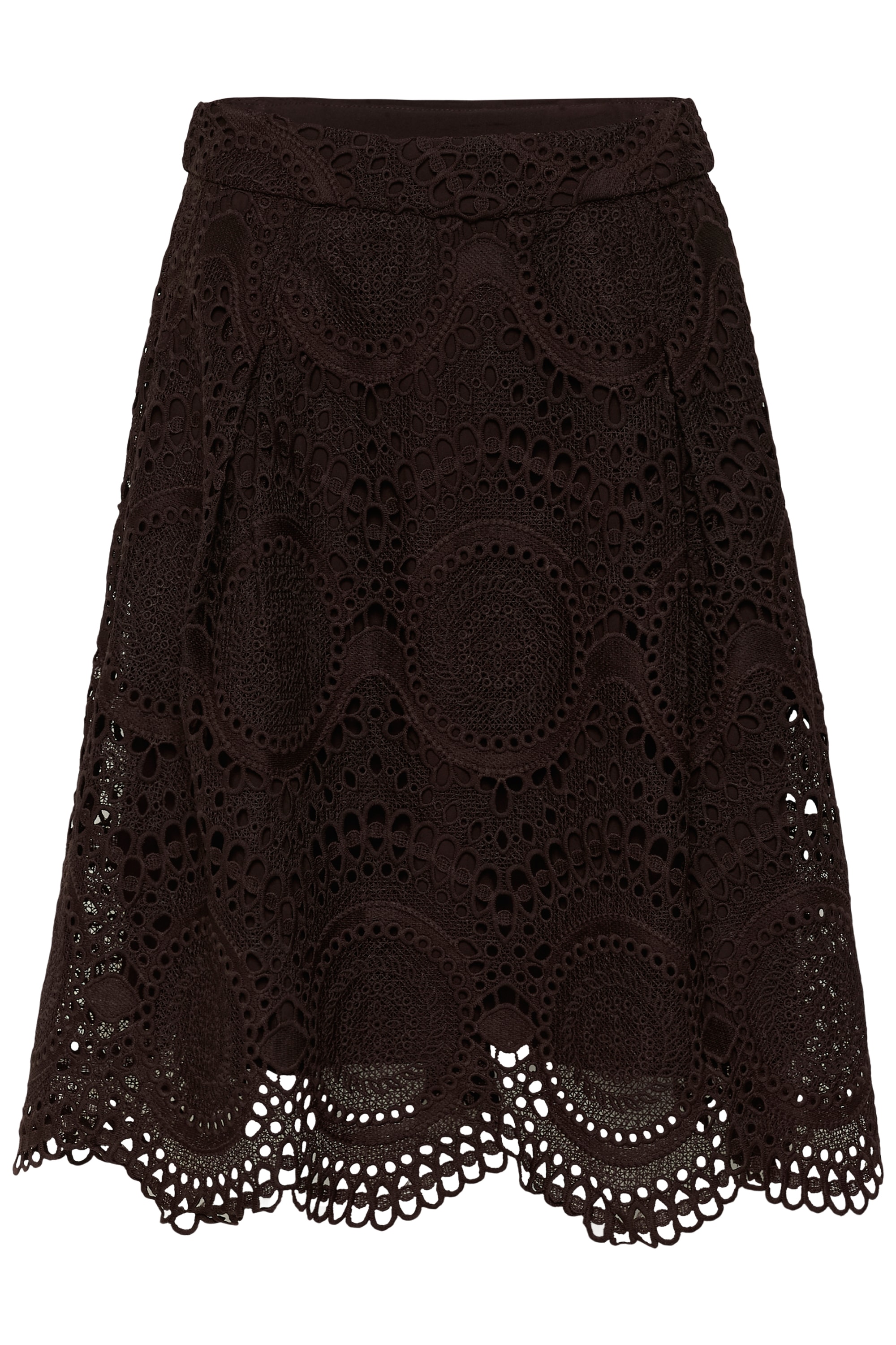 Cream Midirock "Damen Rock CRBaja"