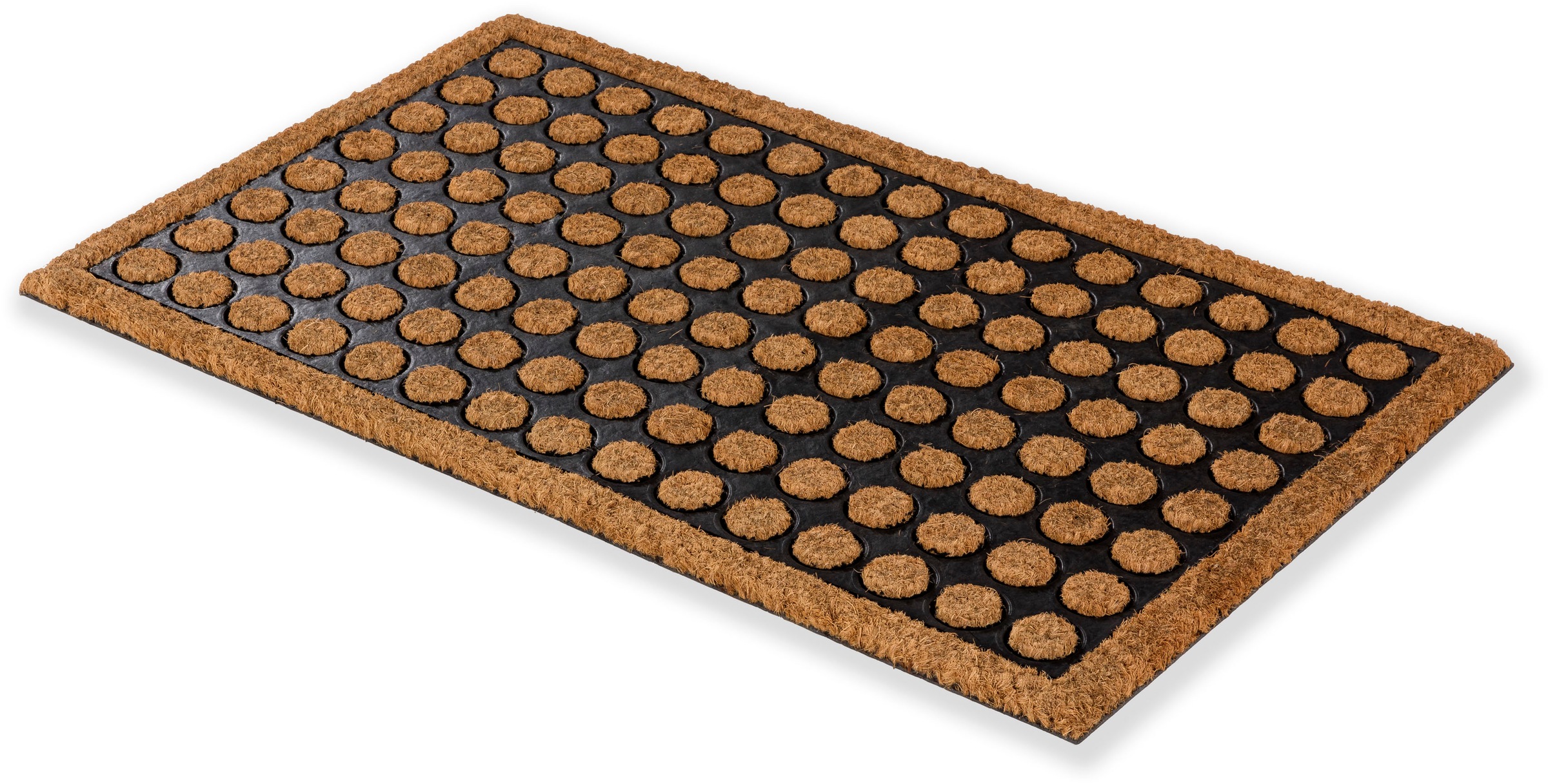 ASTRA Fußmatte »CocoHome1«, rechteckig, 16 mm Höhe, kokos, Türmatte, Hoch Tief Struktur, wetterfest, rutschfest