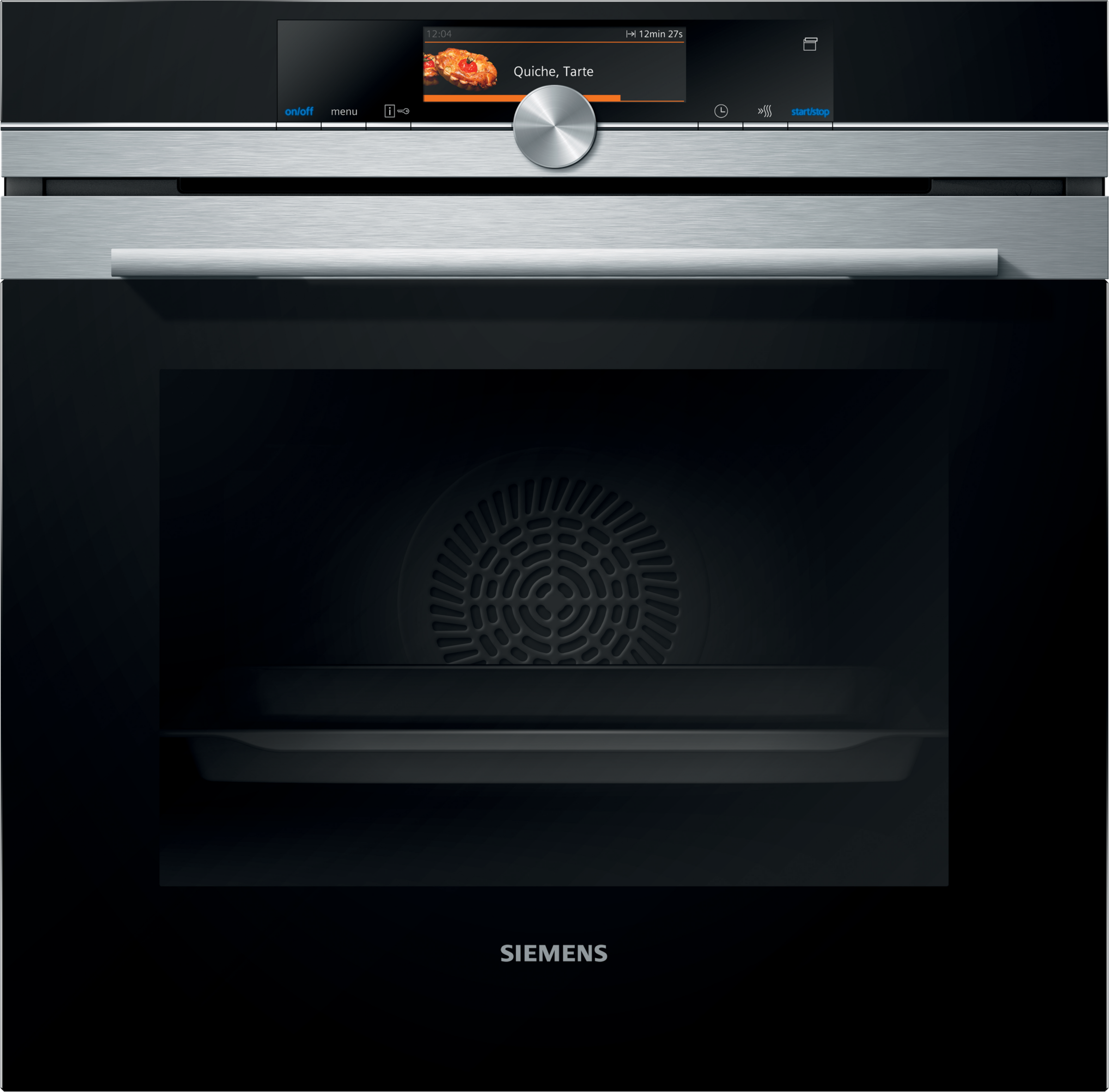 SIEMENS Dampfbackofen iQ700 »HS658GXS7«, mit 3-fach-Teleskopauszug, ecoClean Plus
