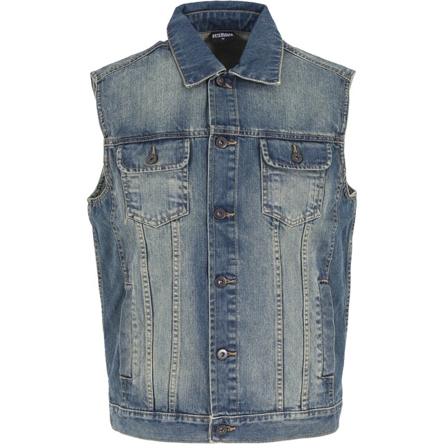 URBAN CLASSICS Jerseyweste »Herren Denim Vest«, (1 tlg.) ▷ für | BAUR