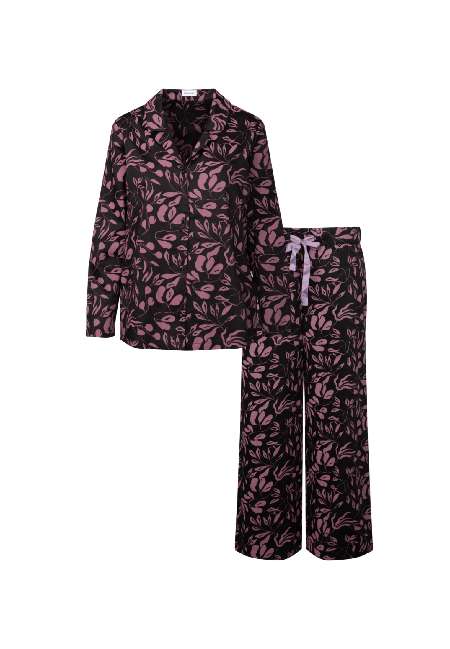seidensticker Pyjama »Schwarze Rose«
