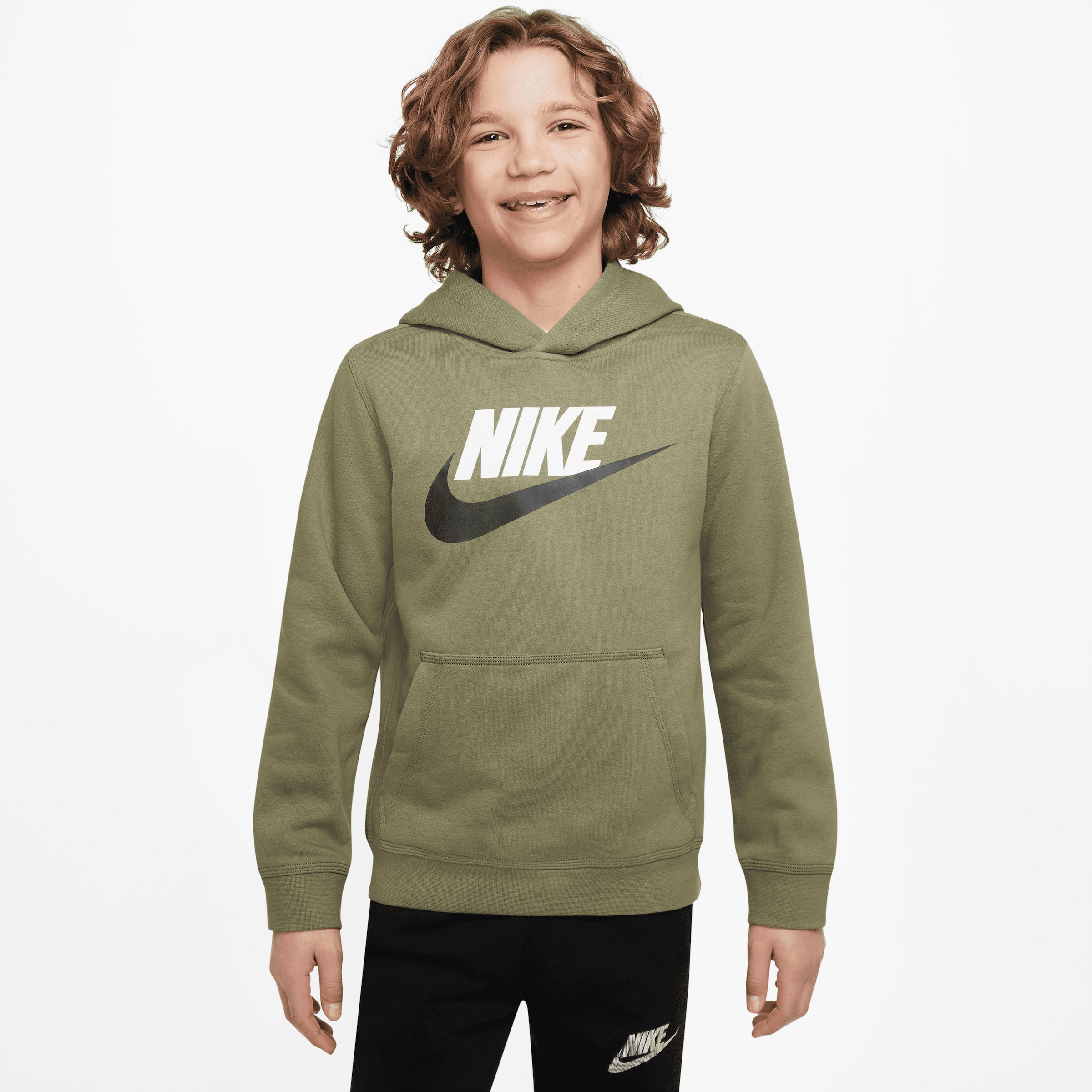 Nike Sportswear Kapuzensweatshirt »Club Hoodie« Kids\' Big | kaufen BAUR Fleece Pullover