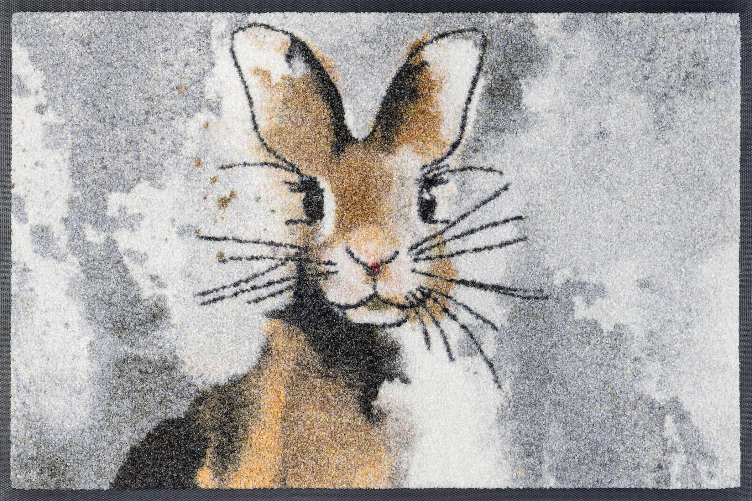 wash+dry by Kleen-Tex Fußmatte »Hopps« rechteckig 7 mm Höhe Schmutzfangmatte, rutschhemmend, In- und Outdoor geeignet, waschbar