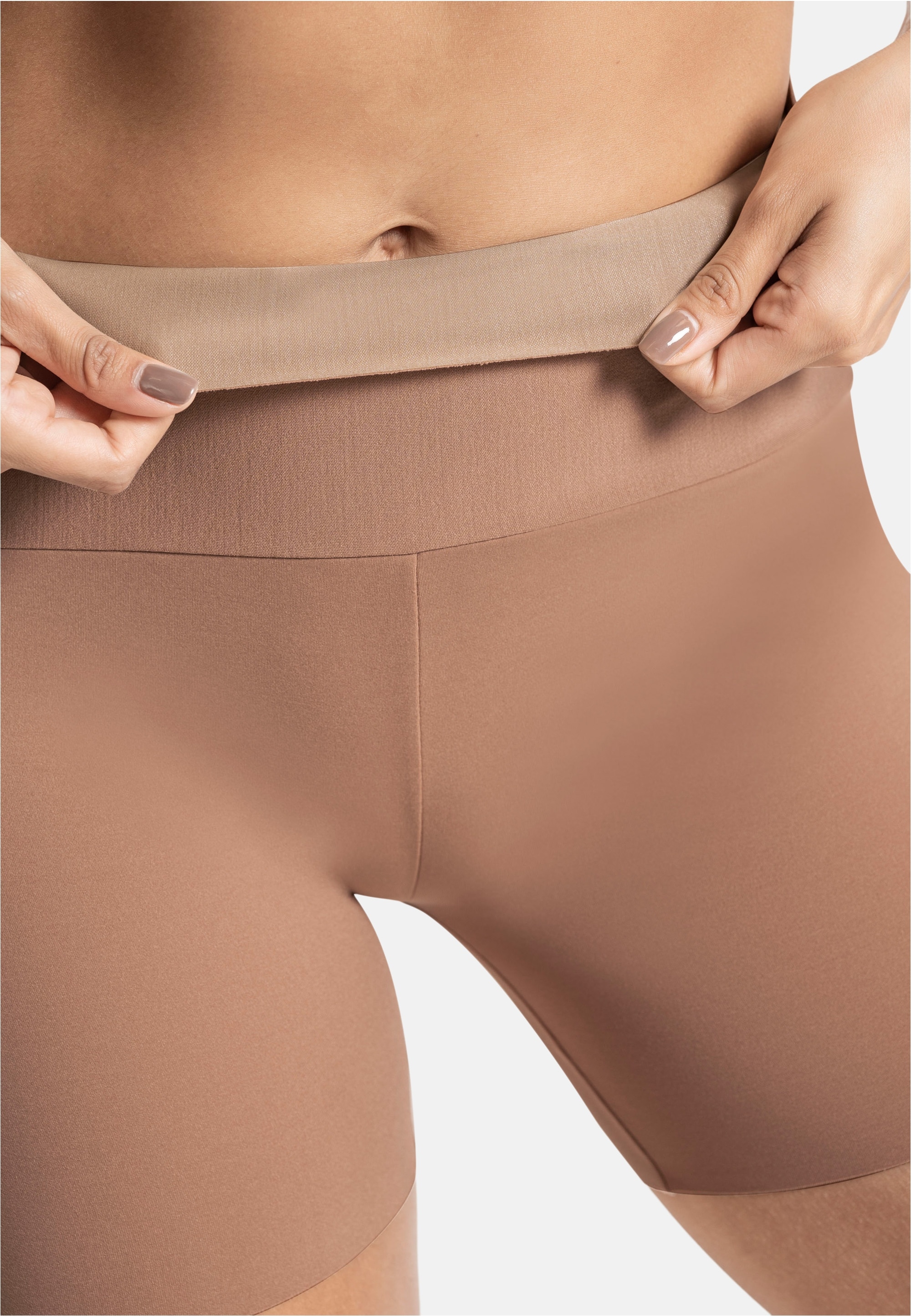 LEONISA Miederhose, mit breitem, rutschfestem Bund