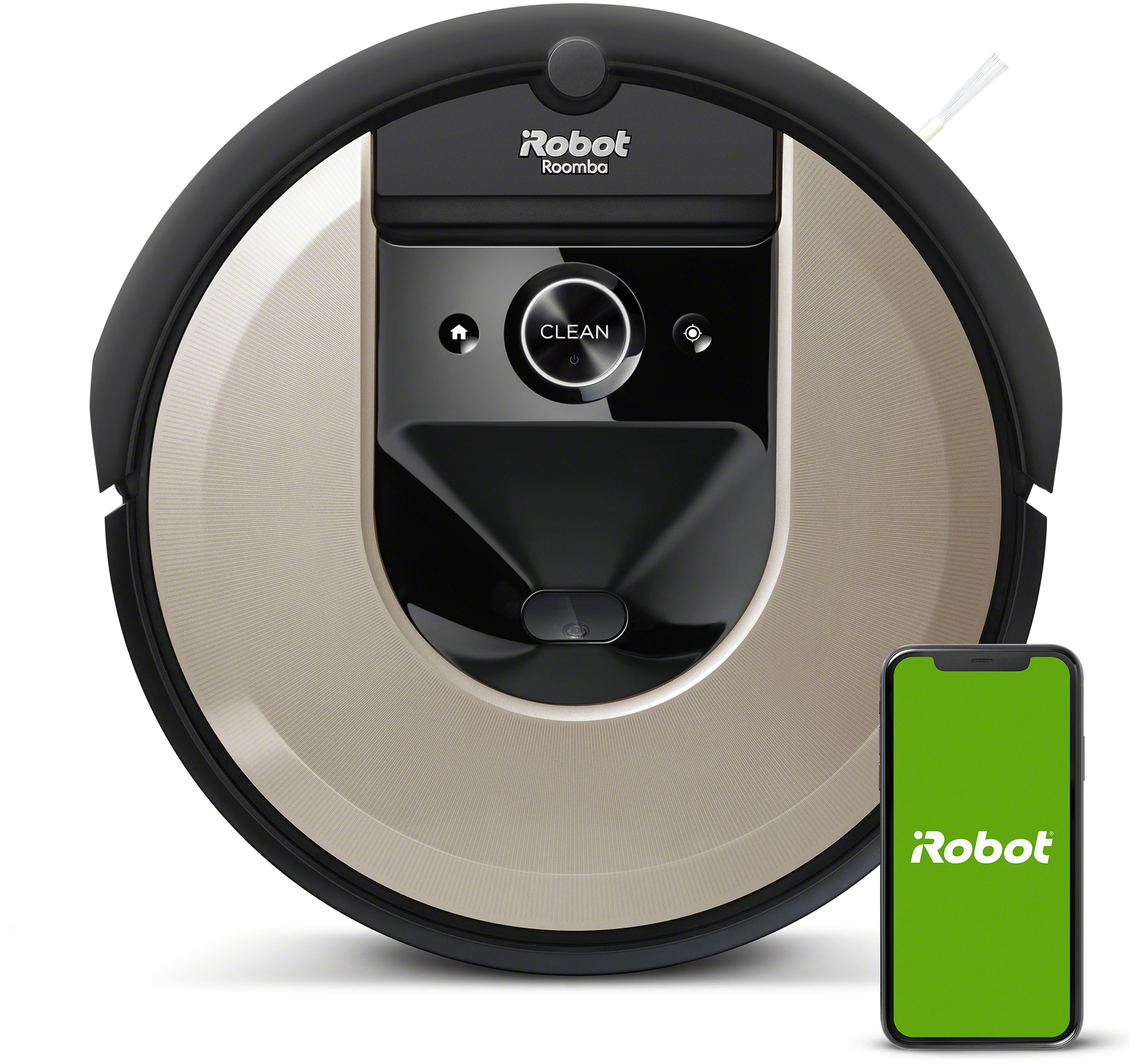 iRobot Saugroboter »iRobot® Roomba® i6 (i6158)«, App-/Sprachsteuerung, Einzelraumkaritierung